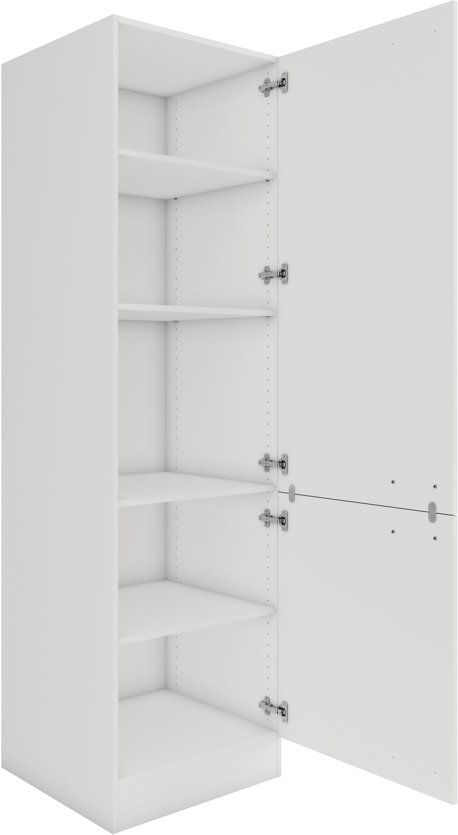 OPTIFIT Hochschrank »Bella«, Breite 60 cm, Höhe 206,8 cm, 5 Fächer