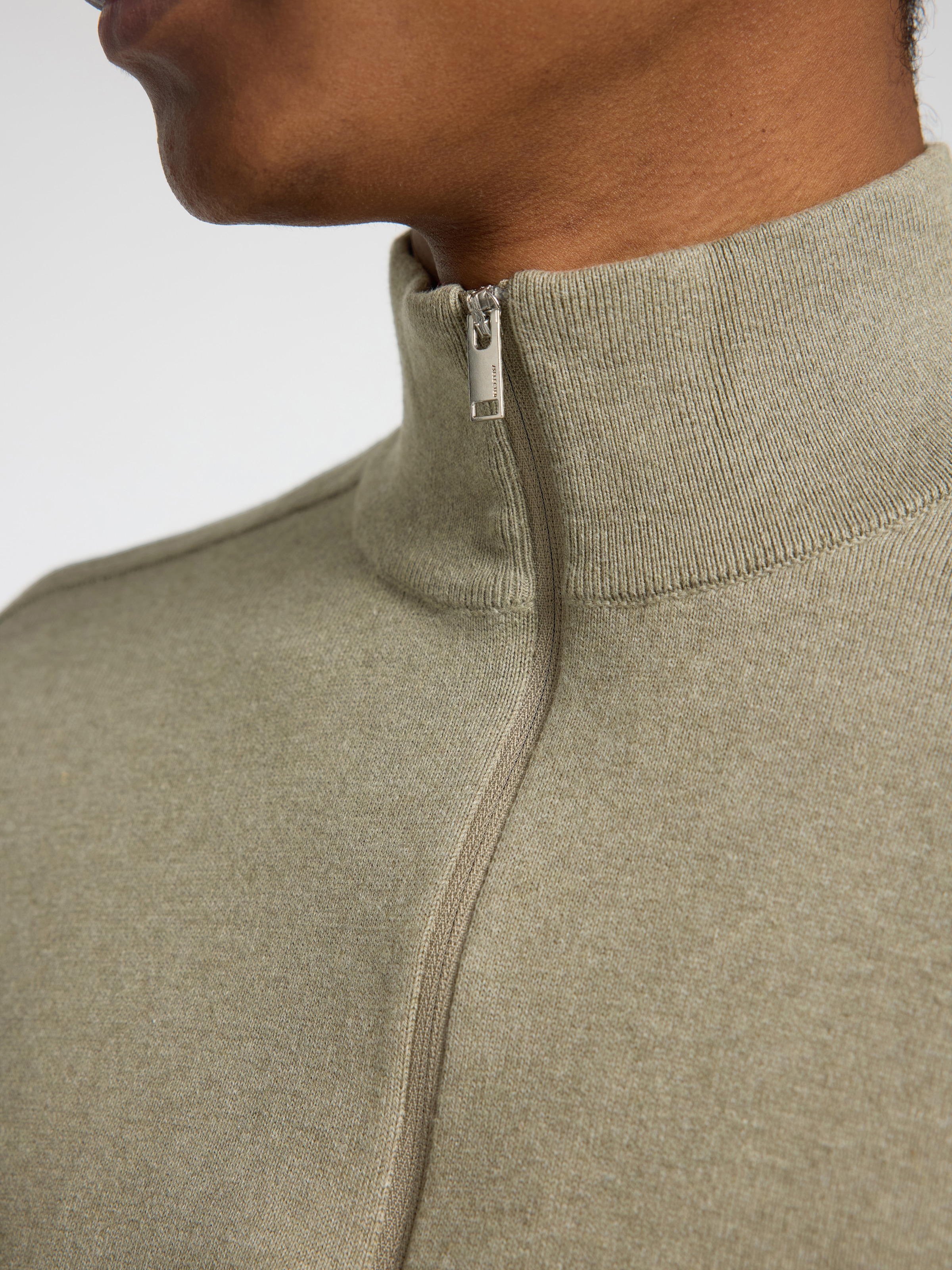 SELECTED HOMME Strickpullover »SLHBERG HALF ZIP CARDIGAN NOOS«