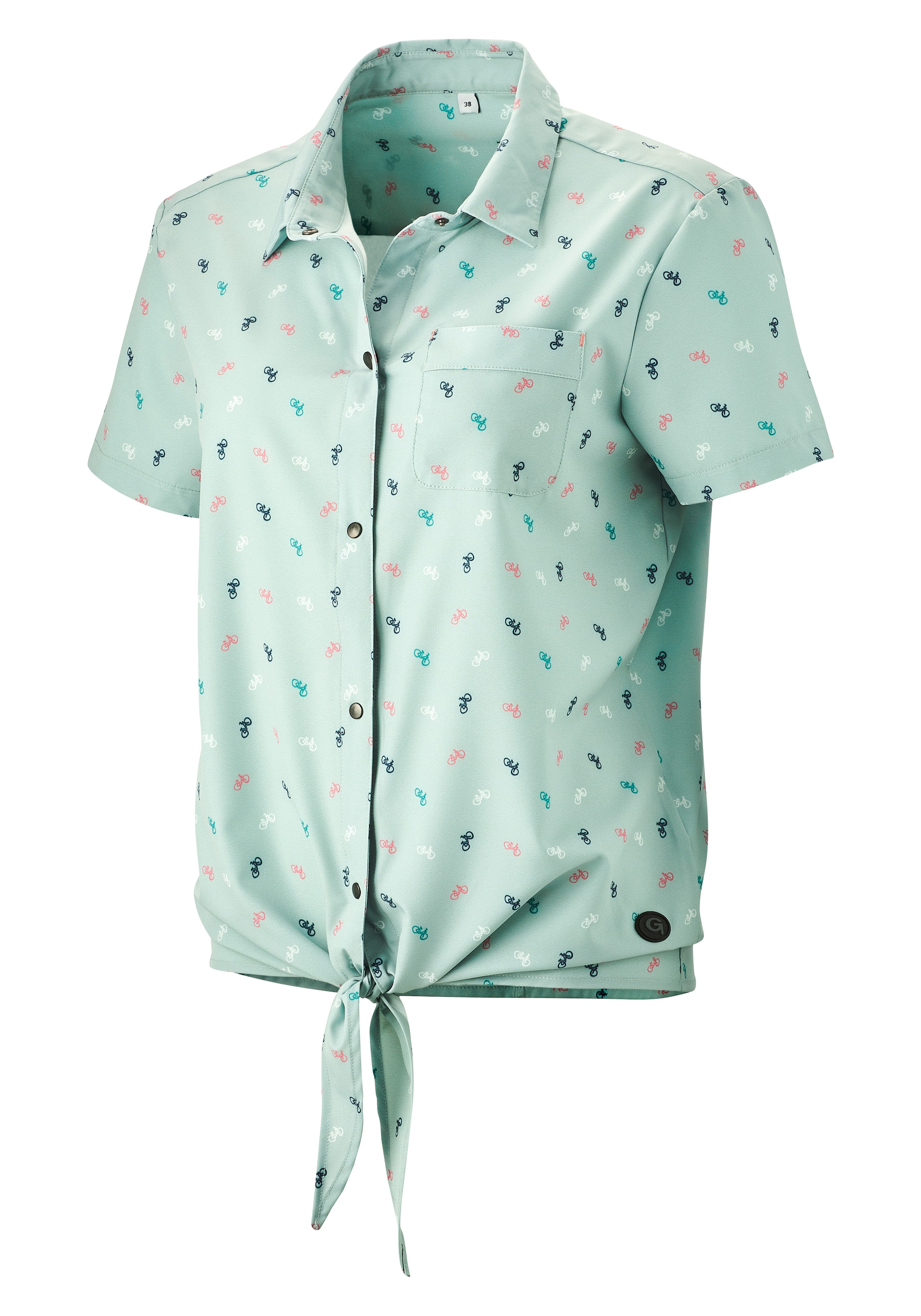 Gonso Radtrikot »MOLVENO 0« Weitenregulierbarer Saum durch modisches Binde-Element