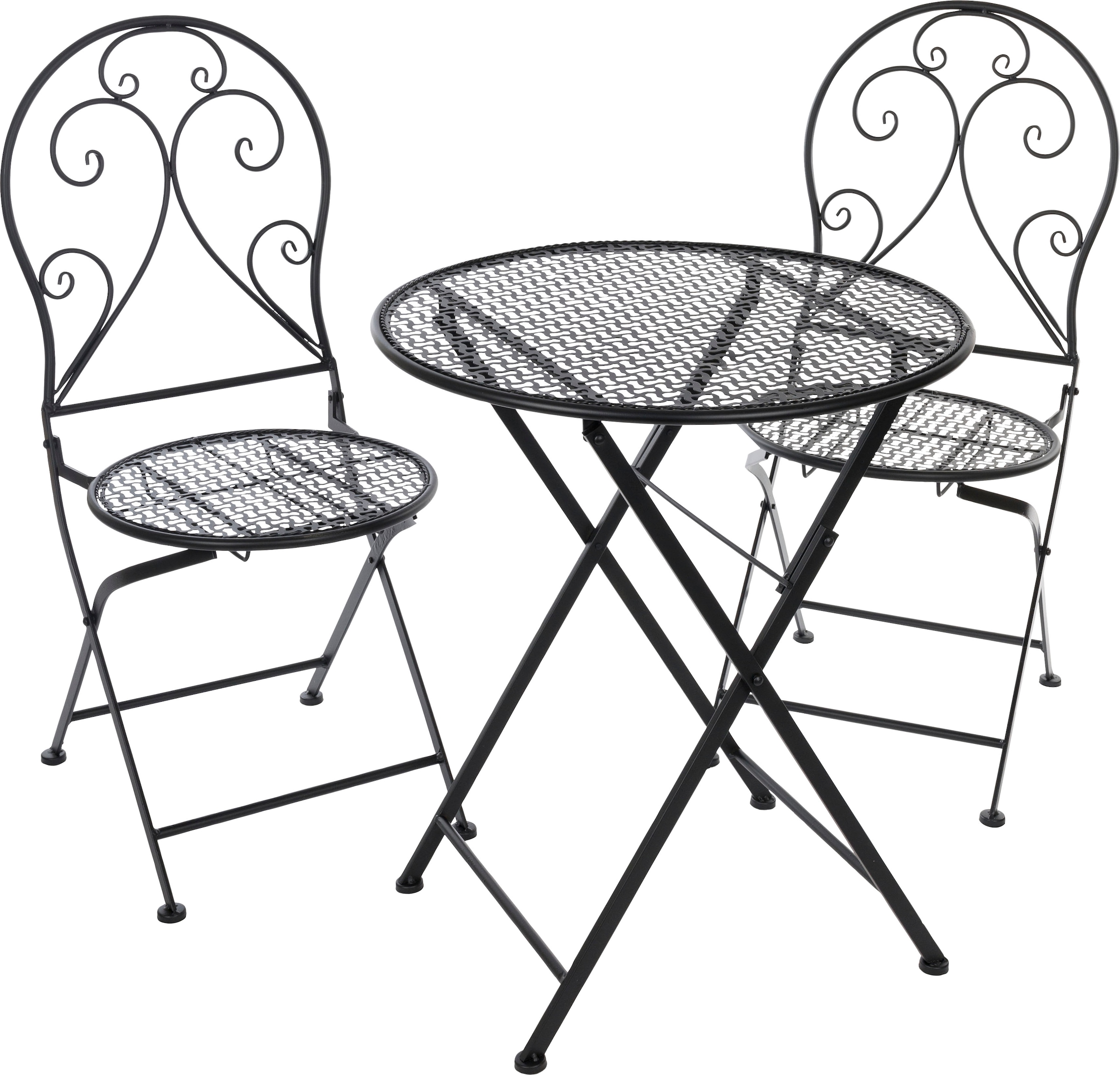 my Flair Stuhl, 3-teiliges Set: 1 Tisch und 2 Stühle