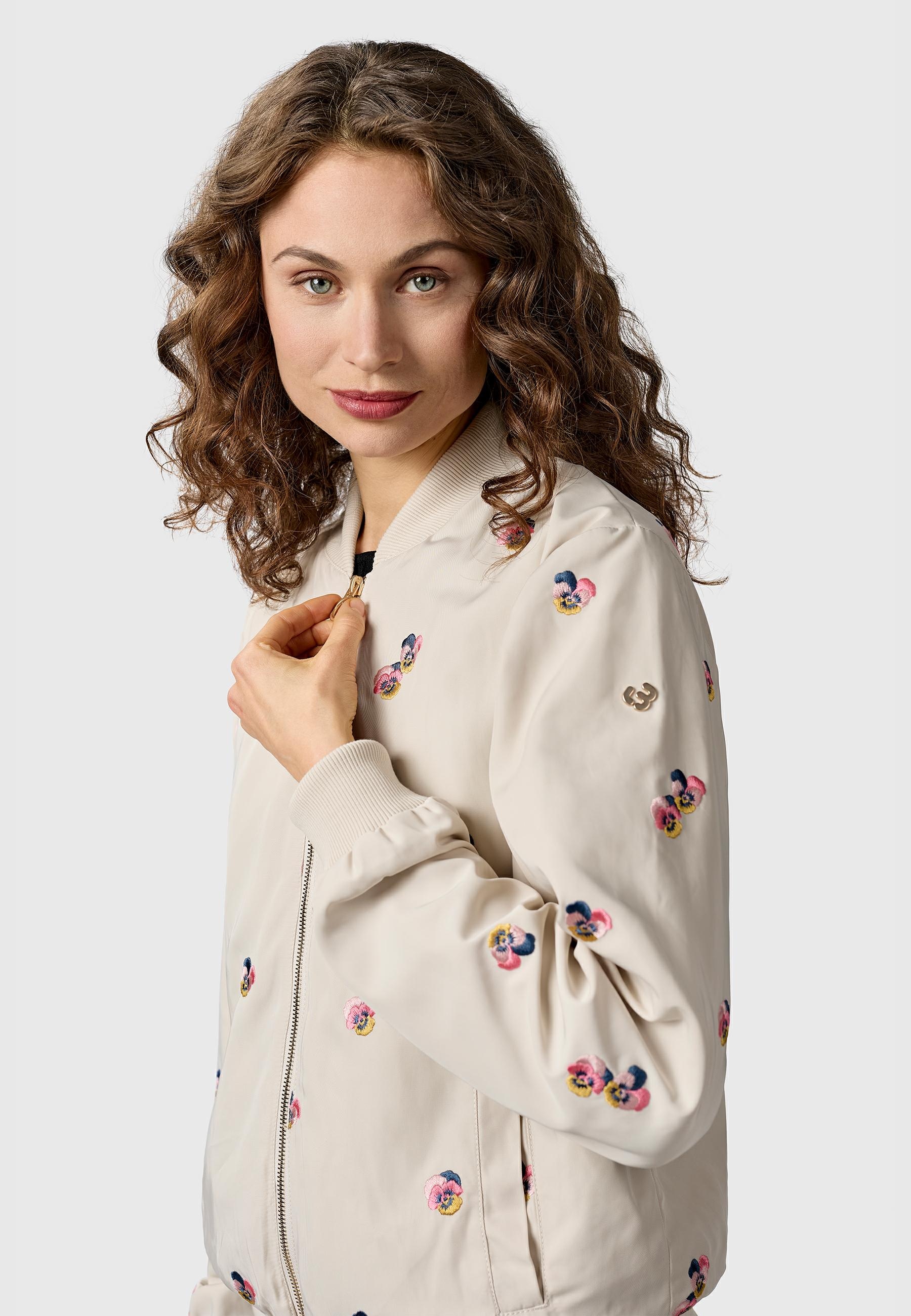 Ragwear Outdoorjacke »Outdoorjacke Lunara YOUMODO« ohne Kapuze Leichte Übergangsjacke mit Bomberkragen