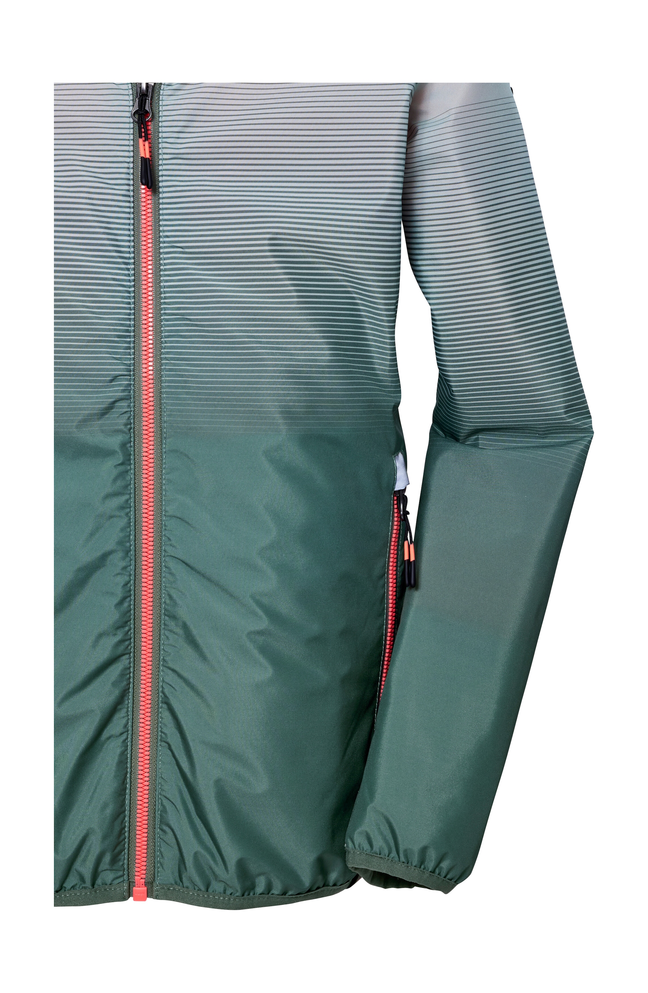 Killtec Funktionsjacke »KOS 151 GRLS JCKT«, Wasser- und winddichte Mädchenjacke mit reflektierenden Elementen