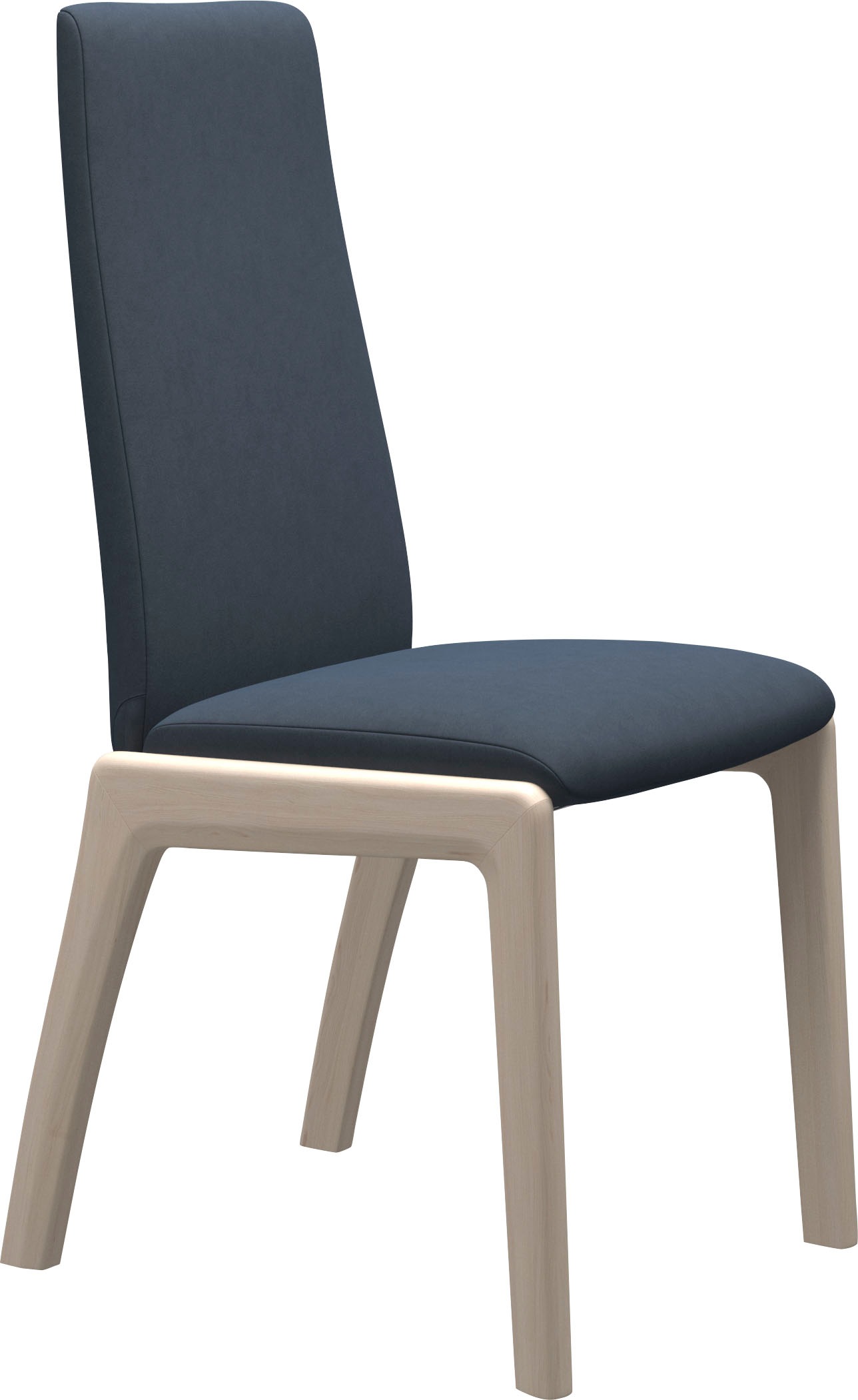 Stressless® Polsterstuhl »Laurel«, Microfaser DINAMICA, High Back, Größe M, mit abgerundeten Beinen in Eiche gekalkt