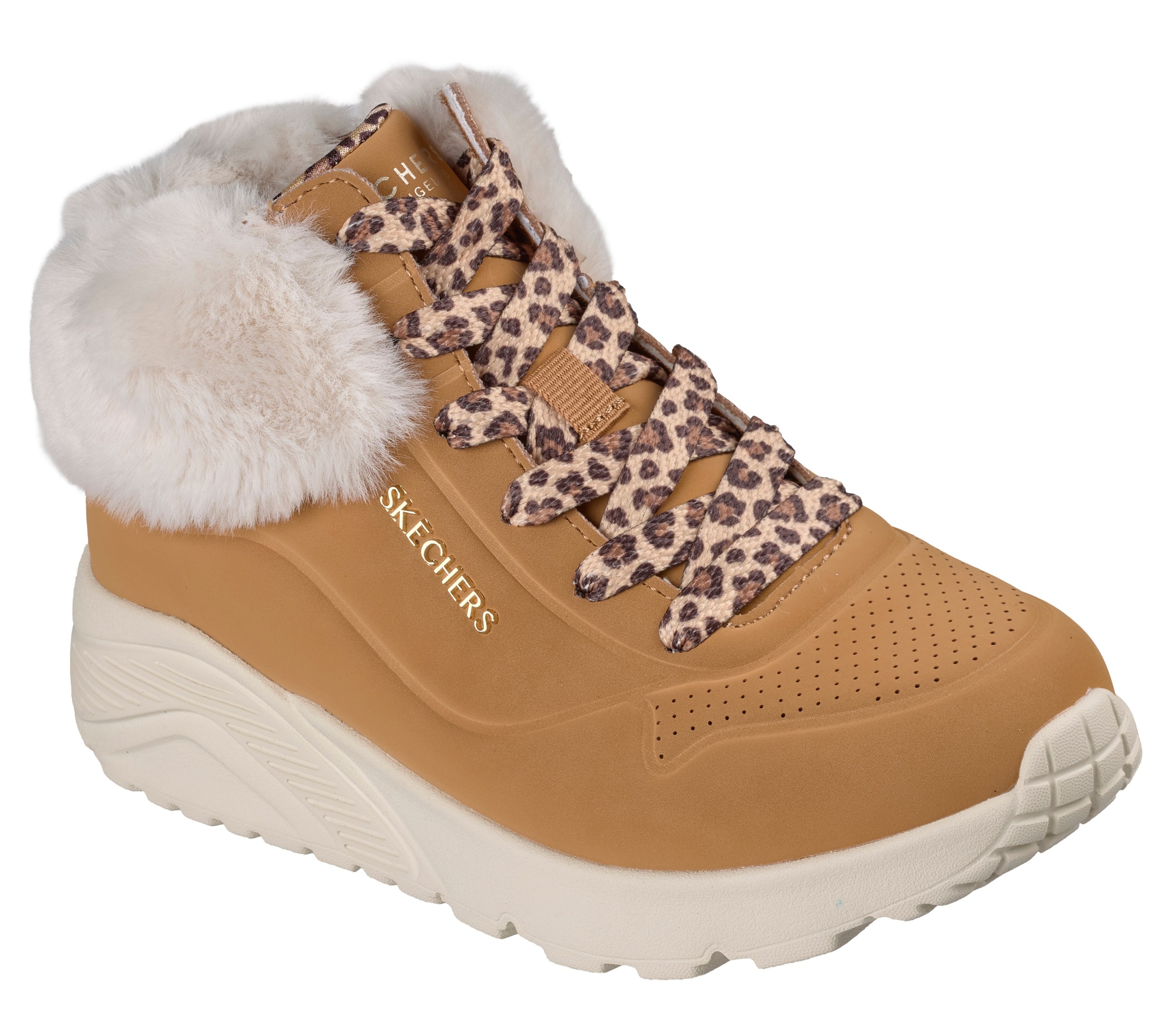 Skechers Winterstiefel »UNO LITE«  Winterboots mit Fellimitat, Größenschablone zum Download