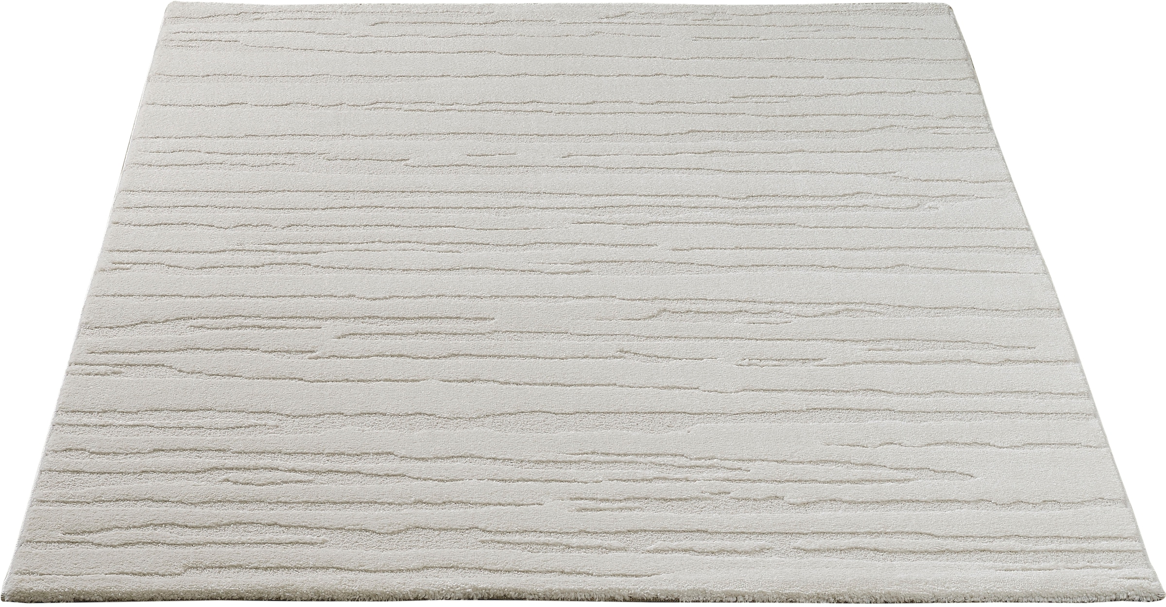 merinos Teppich »Elio 2« rechteckig 16 mm Höhe moderner Kurzflor Teppich mit Hoch-Tief-Effekt, 3D Effekt