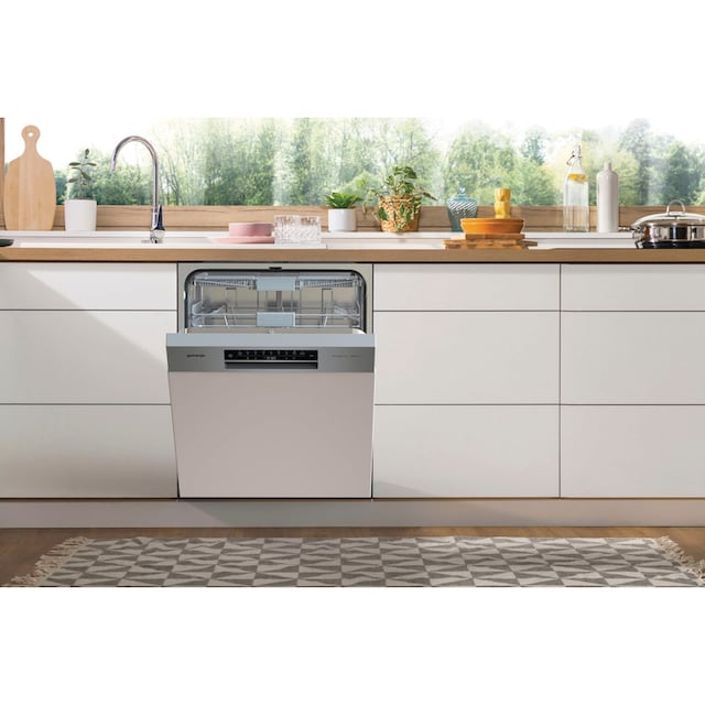 GORENJE teilintegrierbarer Geschirrspüler »GI 673B60«, GI 673B60, 9,6 l, 16  Maßgedecke, TotalDry autom. Türöffnung mit 3 Jahren XXL Garantie