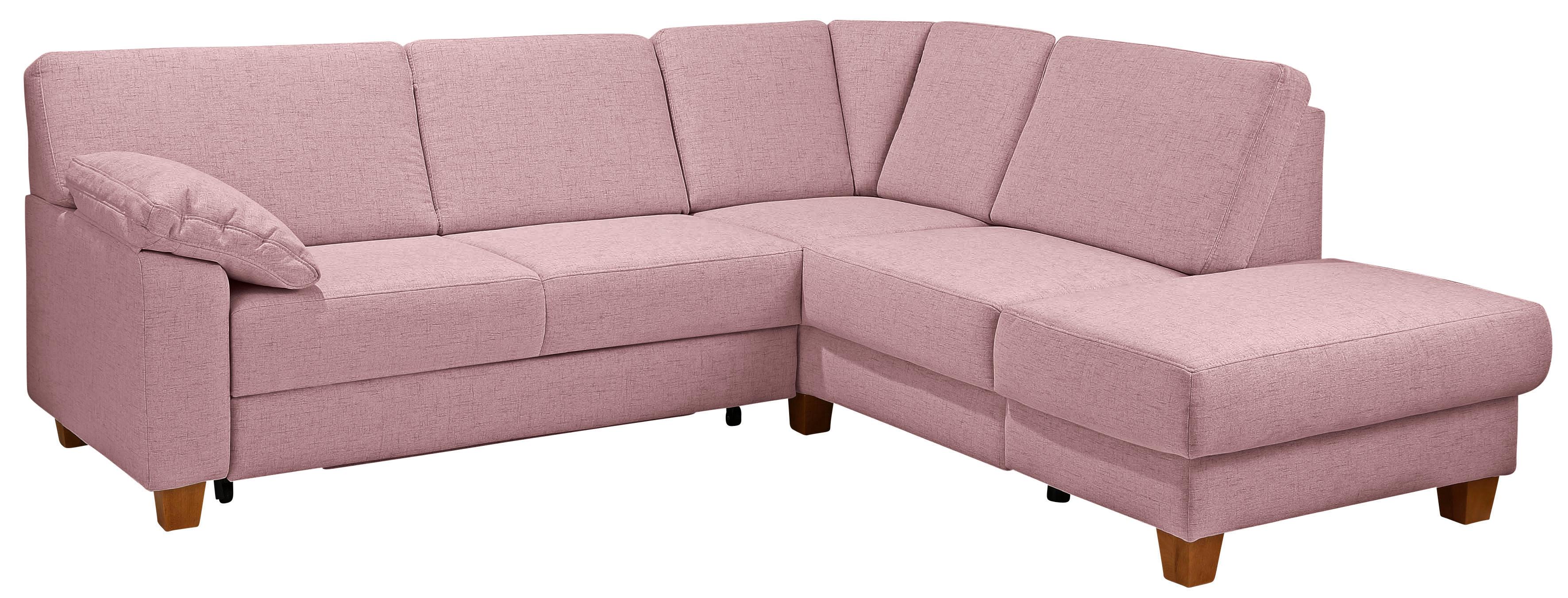 Home affaire Ecksofa "Belfort L-Form" mit Federkern, wahlweise mit Schlaffunktion und Stauraum