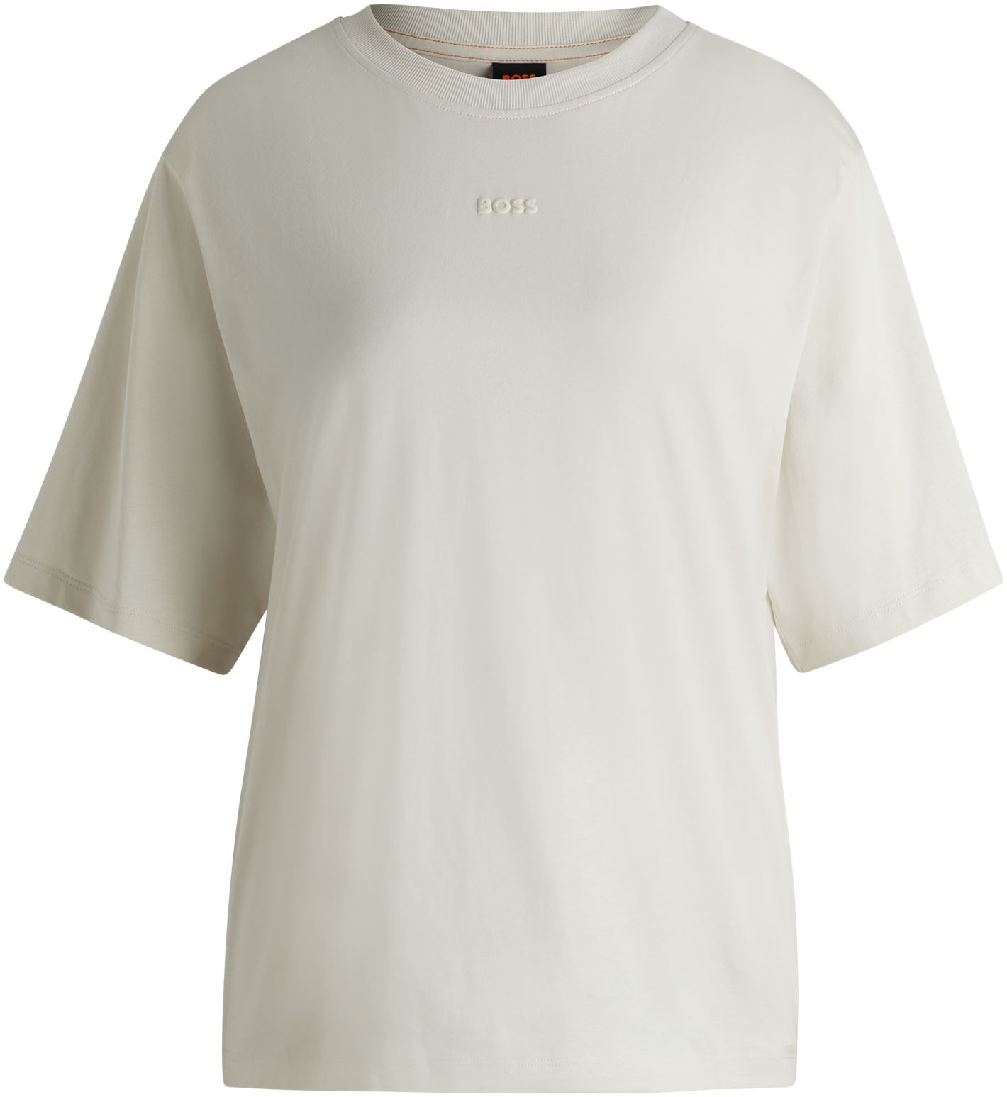 BOSS ORANGE T-Shirt »Enis Premium Damenmode«, mit weiten Ärmeln