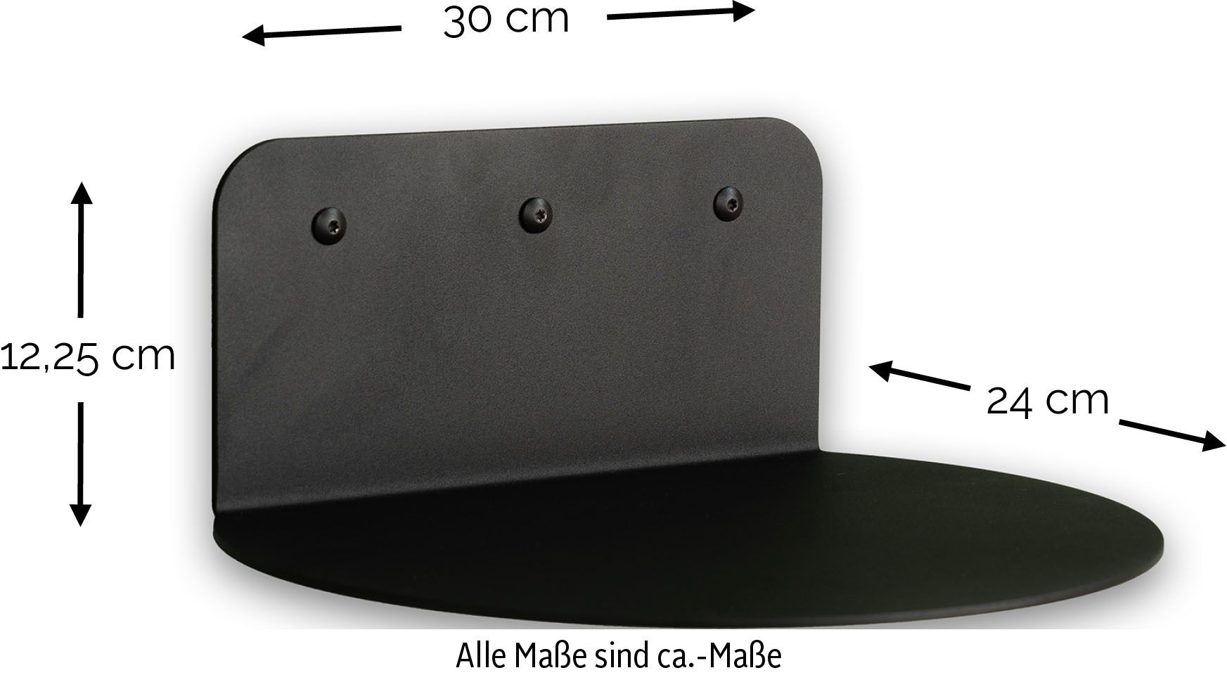 Spinder Design Wandregal »FLEX« 1 Stk. tlg. Multifunktionales Wandregal aus Stahl