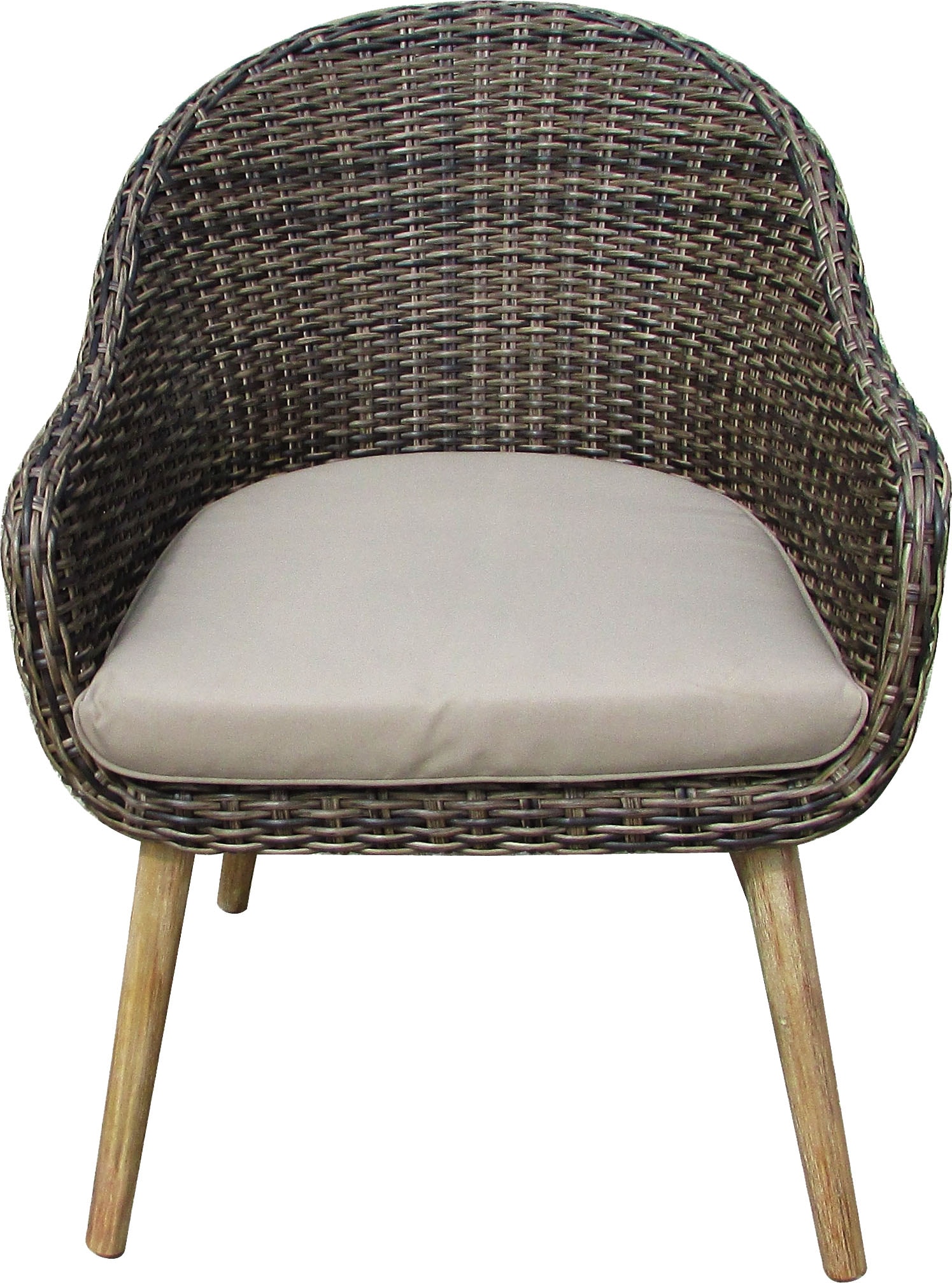 Garden Pleasure Garten-Essgruppe », Tischgruppe »FREMONT/PUEBLO Set 01«« Set,  4 Sessel, Tisch LxB: 110x110 cm, inkl Auflagen