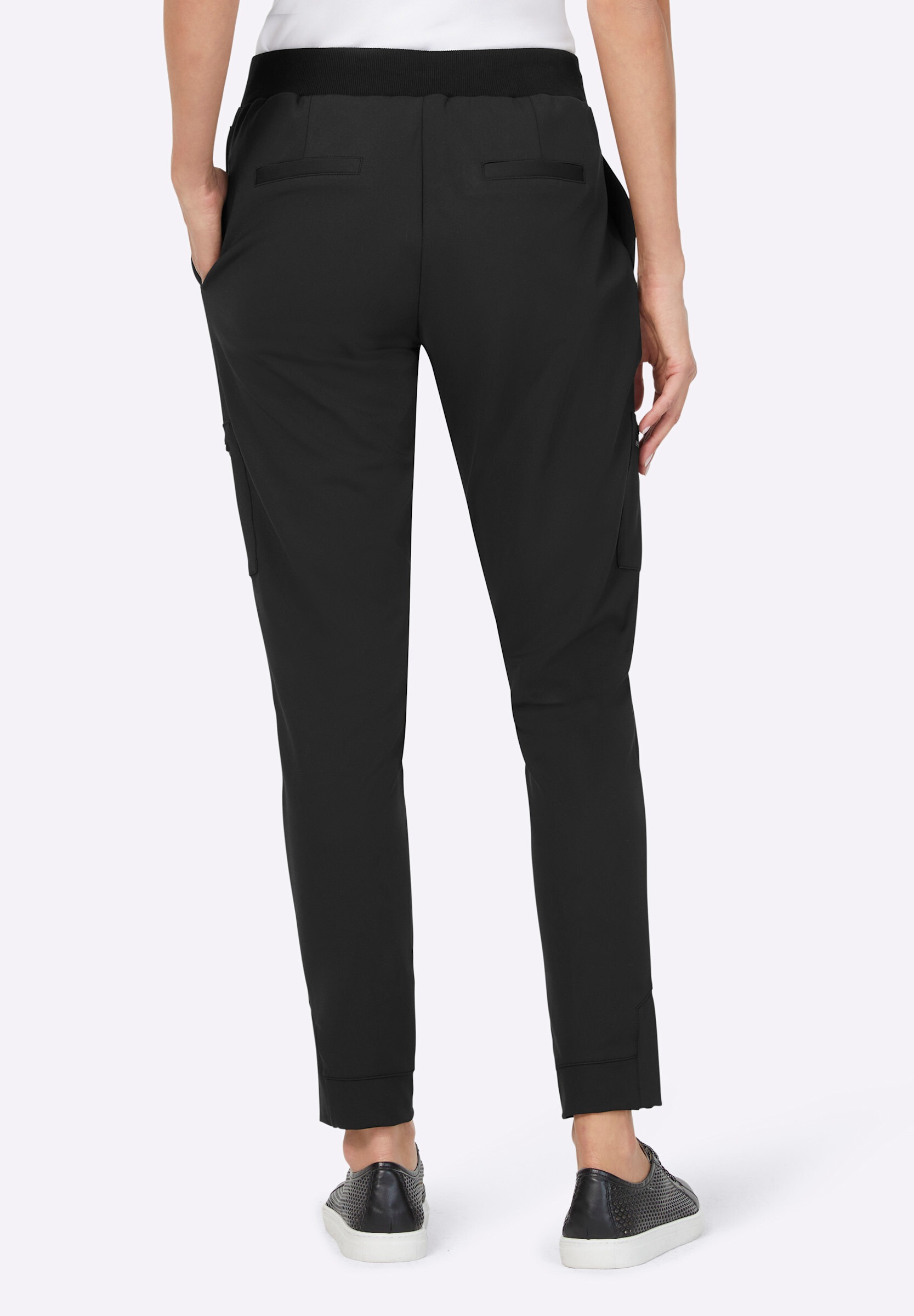 heine Schlupfhose »Jersey-Hose Jerseyhose mit Glitzersteinchen«