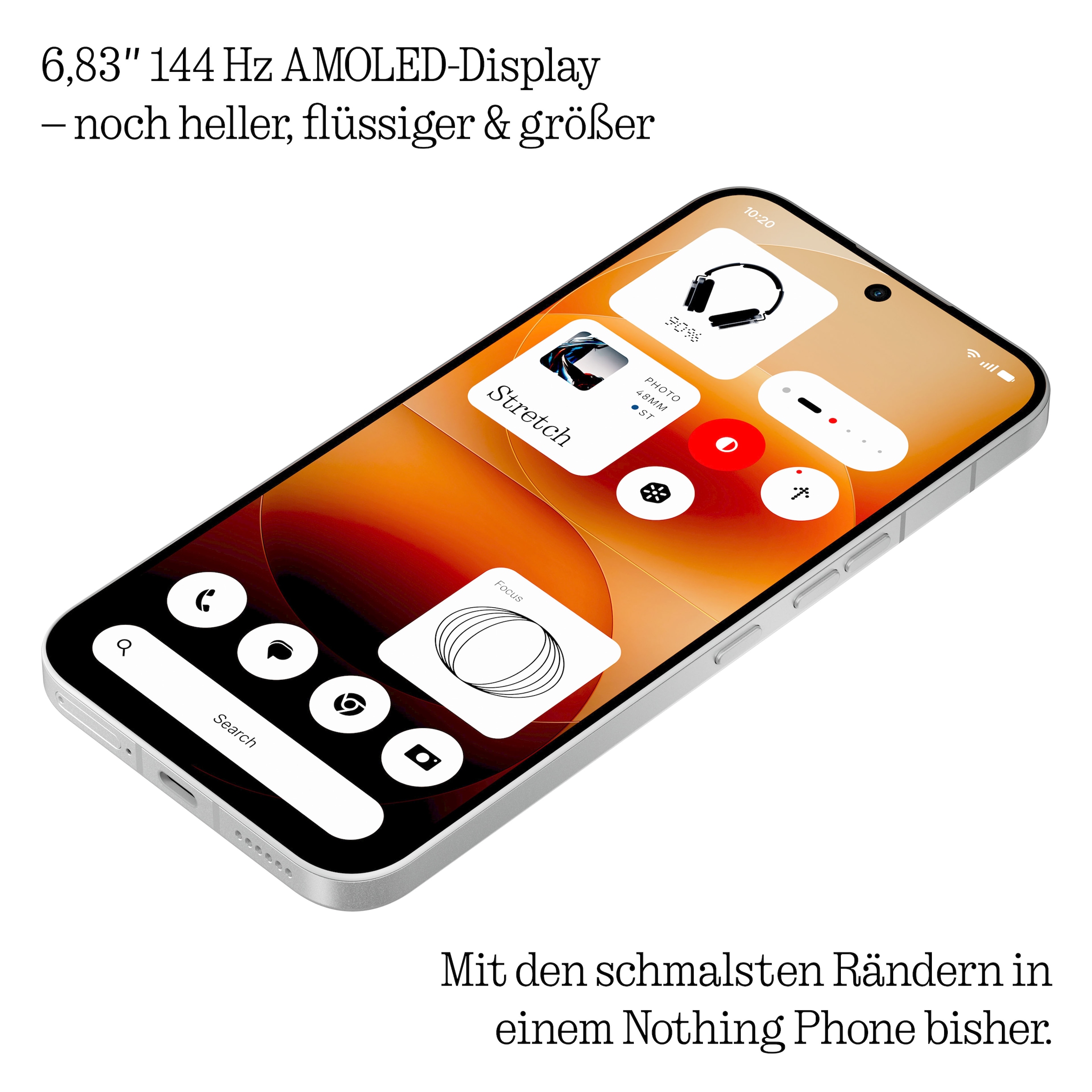 NOTHING Smartphone »Phone (4a) Pro« Black