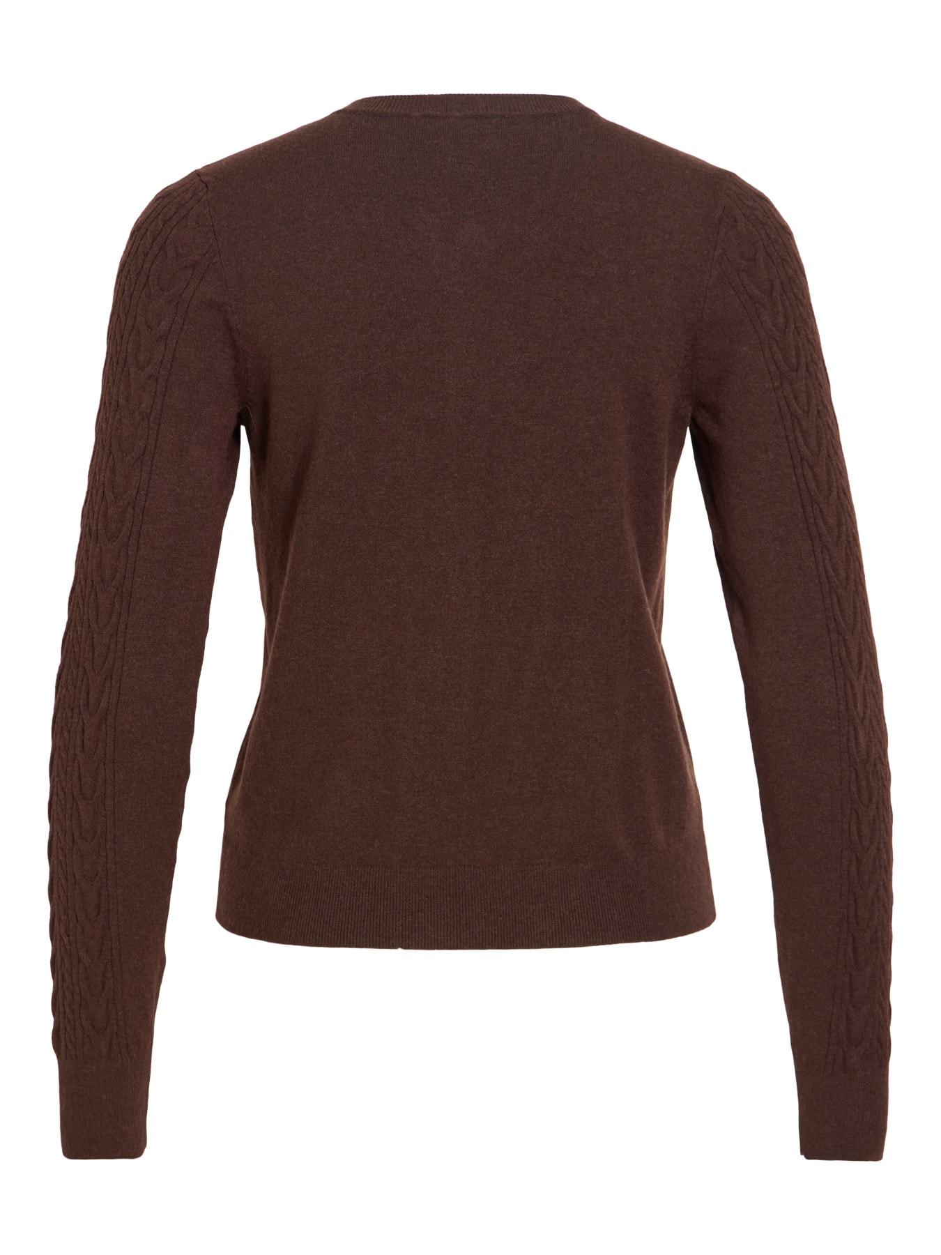 Vila Strickjacke »VIKERRY CABLE L/S KNIT CARDIGAN-NOOS« Materialmix, normal geschnitten