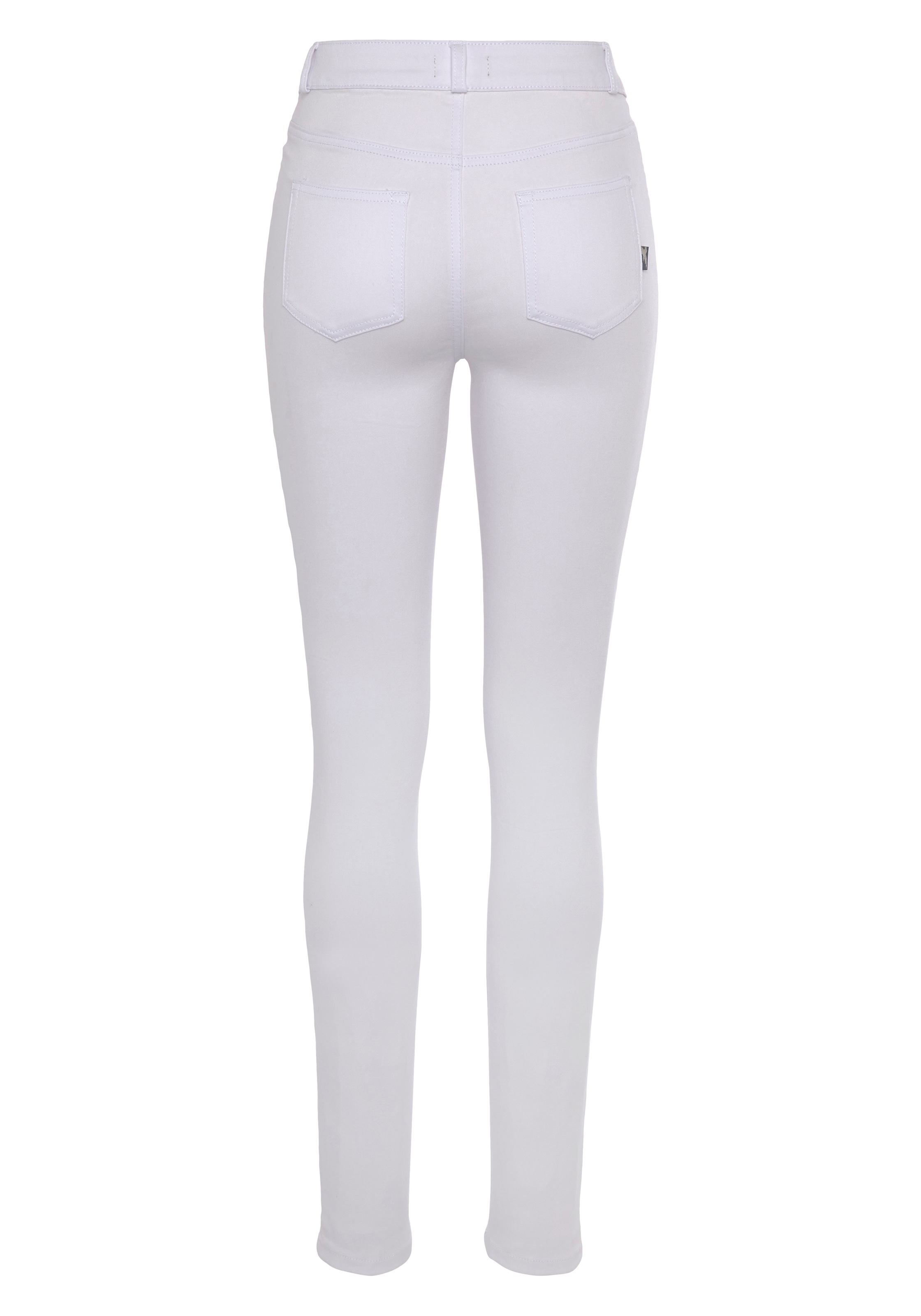Arizona Skinny-fit-Jeans »Ultra Soft«, hohe Leibhöhe, lang, aus Baumwolle, Polyester und Elasthan