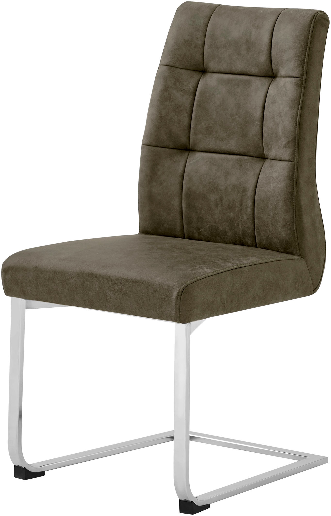byLIVING Esszimmerstuhl »Marlen XXL« (Set) 2 Stk.bis zu 150 kg belastbar, Vintage-Bezug, Freischwinger