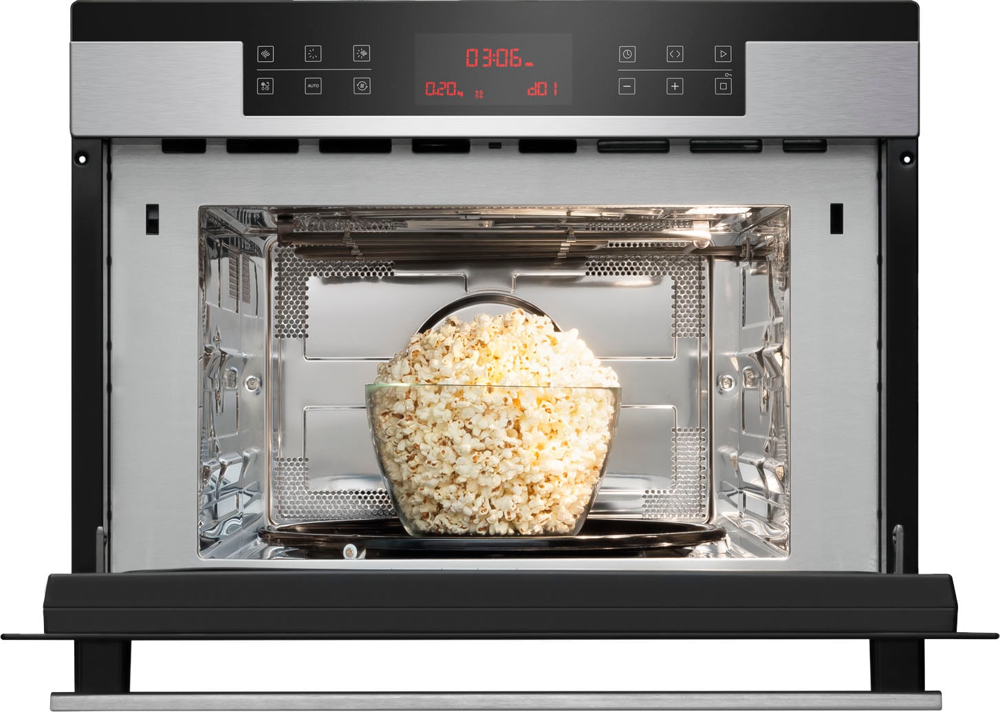 Amica Backofen mit Mikrowelle  »EBC 841 600 E«, 13 Automatikprogramme anhand des Gewichts und der Art des Gerichts