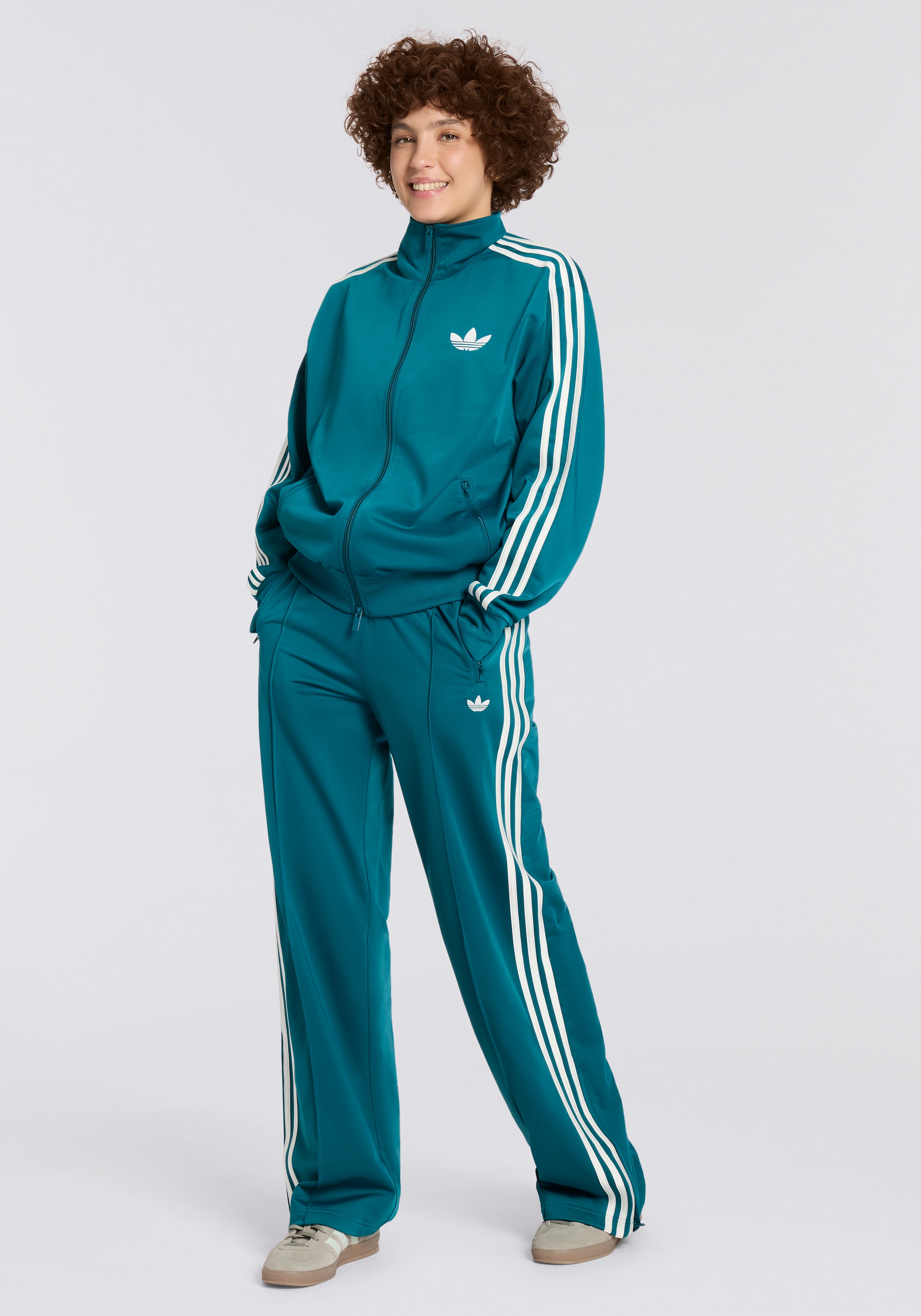 adidas Originals Trainingsjacke »FIREBIRD TRACK LOOSE« FIREBIRD, locker geschnitten