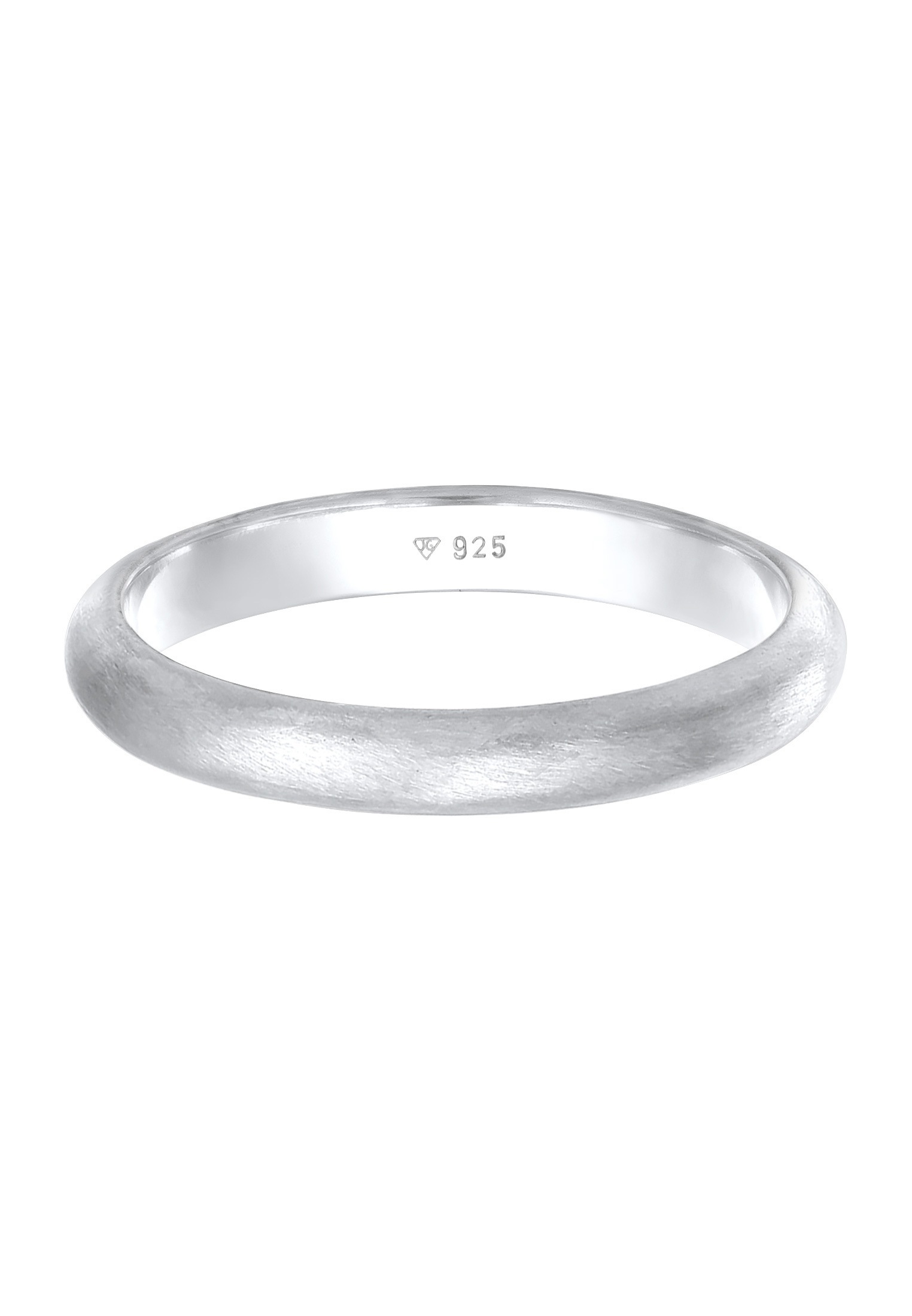Elli Silberring »Ring Basic Minimal Matt 925 Sterling Silber«
