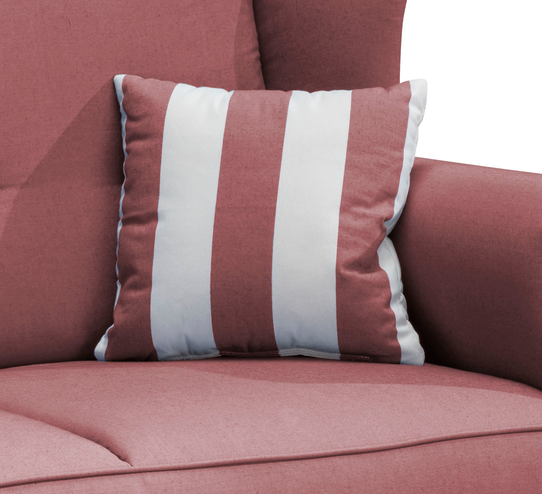 Home affaire Küchensofa »Moro«, inkl. 2 Stk. Zierkissen gestreift, verschiedenen Stoffe und Farben