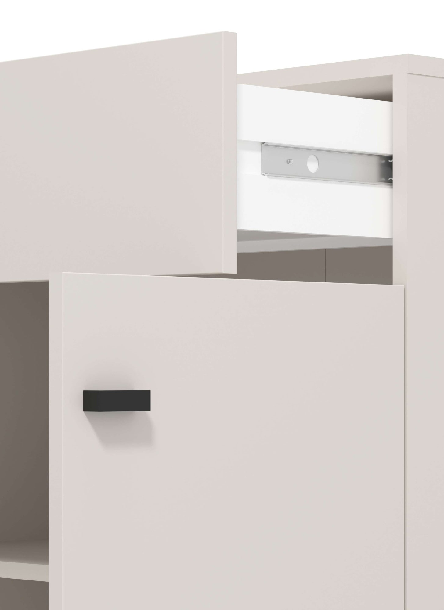 Home affaire Schuhkommode »Rathlin Schuhschrank, Schuhregal, für ca. 9 Paar Schuhe« zwei Regale und eine Schublade, Gesamtbreite 77 cm