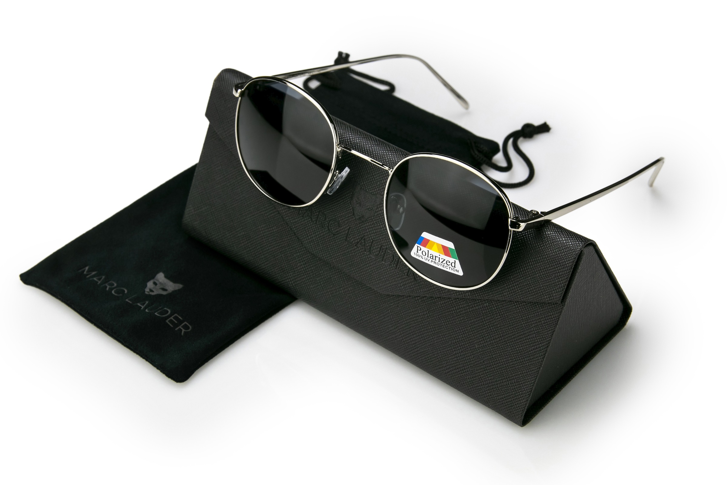 MARC LAUDER Sonnenbrille »MA10-02« 3: dunkles Glas, starke Sonneneinstrahlung