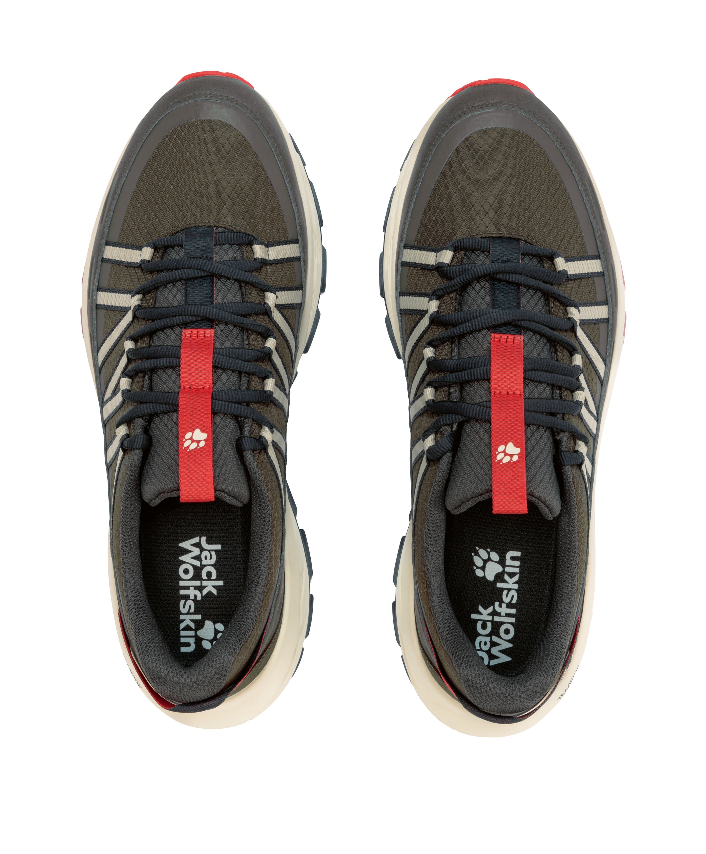 Jack Wolfskin Wanderschuh »WILD HIKE TEXAPORE LOW M«  wasserdicht, Trekkingschuh
