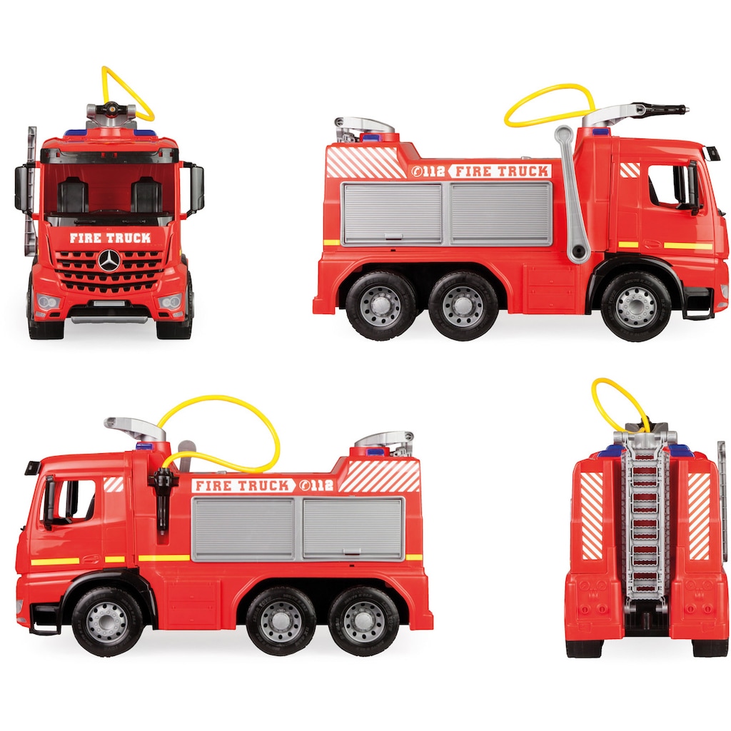 Lena® Spielzeug-Feuerwehr »Giga Trucks, Aufsitz-Feuerwehr Arocs«, Made in Europe