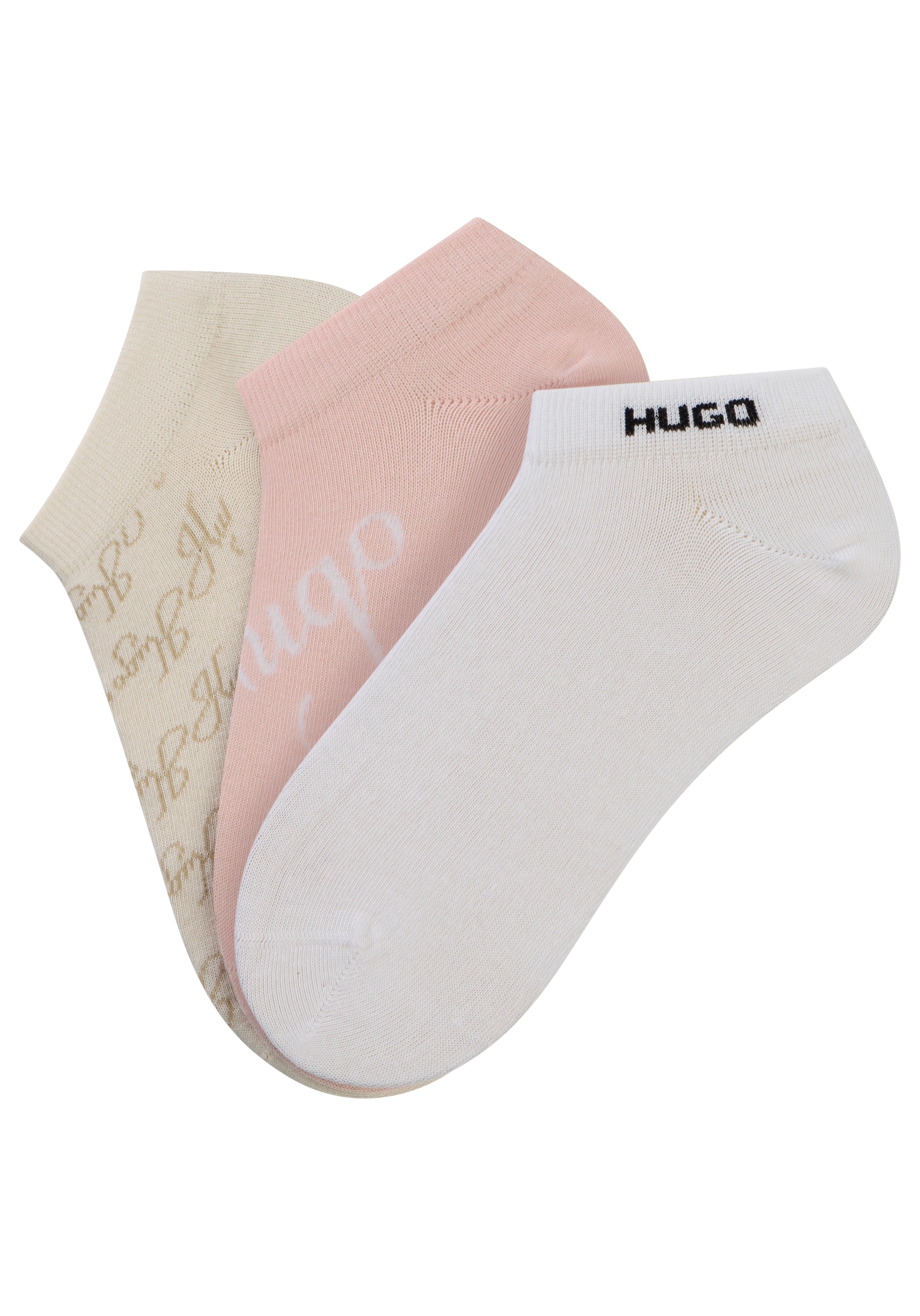 HUGO Underwear Kurzsocken »3P AS MONOGRAM CC W«