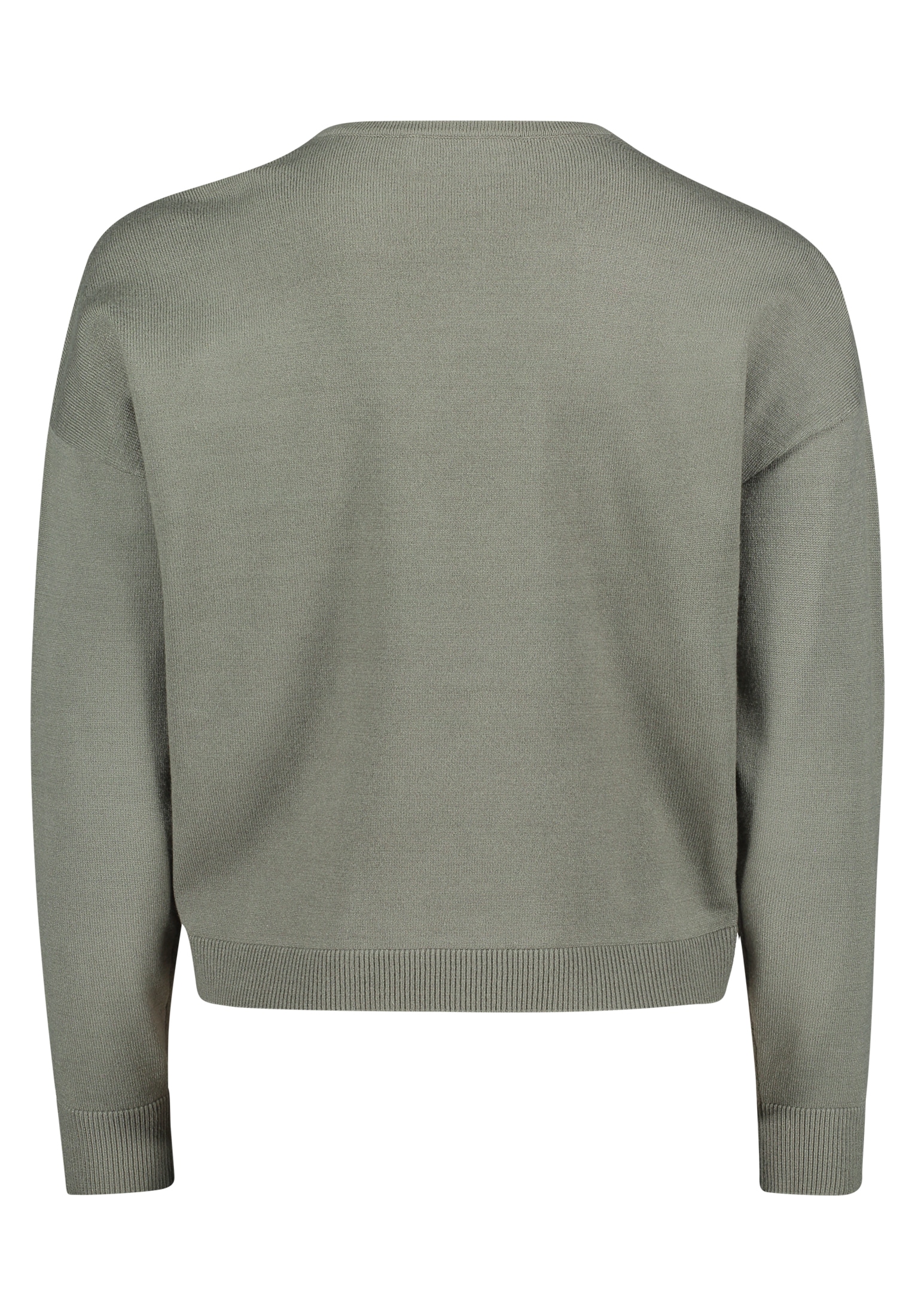 Cartoon Strickjacke »Basic-Strickjacke mit Rippbündchen«