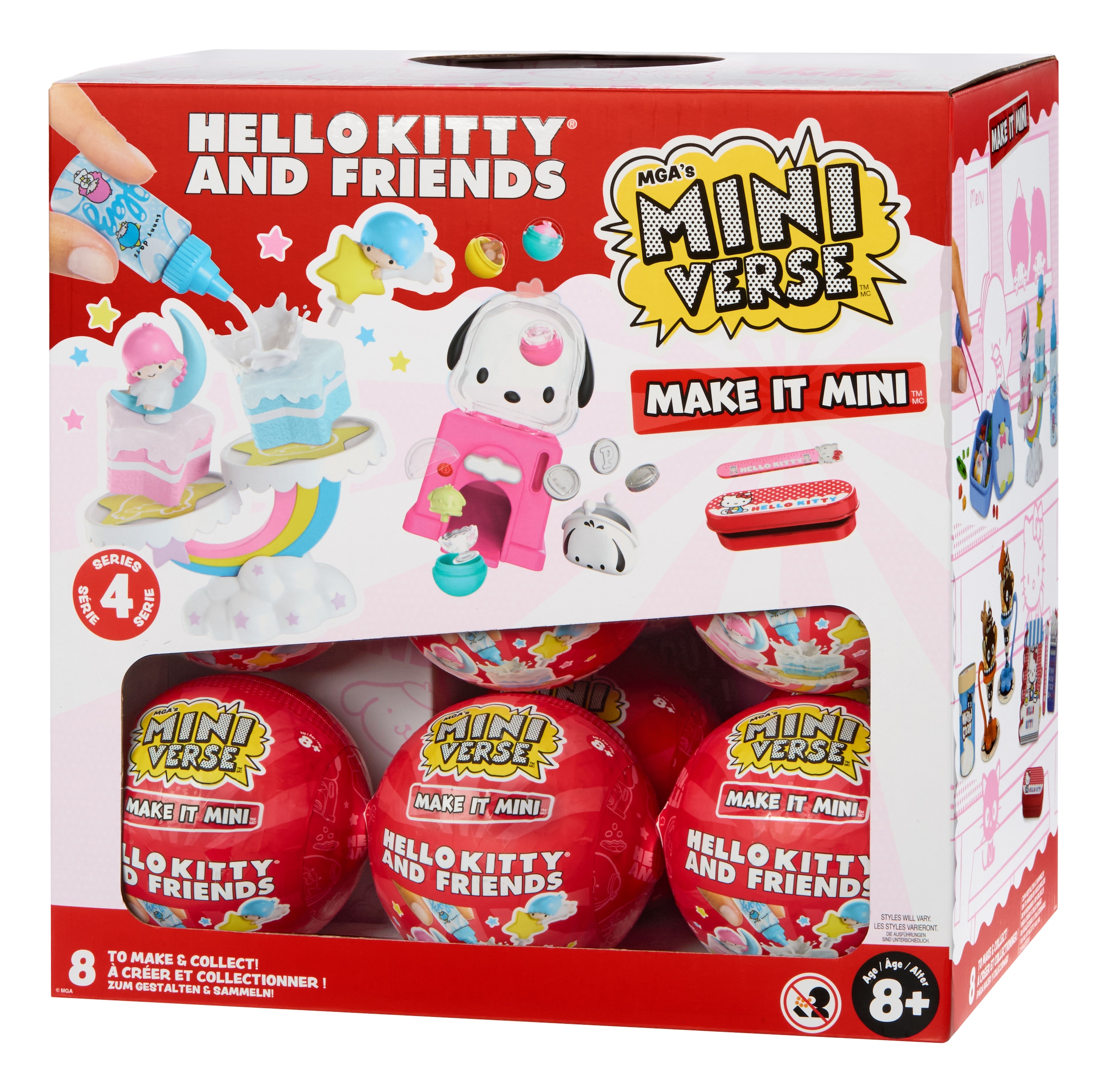 MGA ENTERTAINMENT Kreativset »MGA's Miniverse - Make It Mini SANRIO Hello Kitty Series 4«