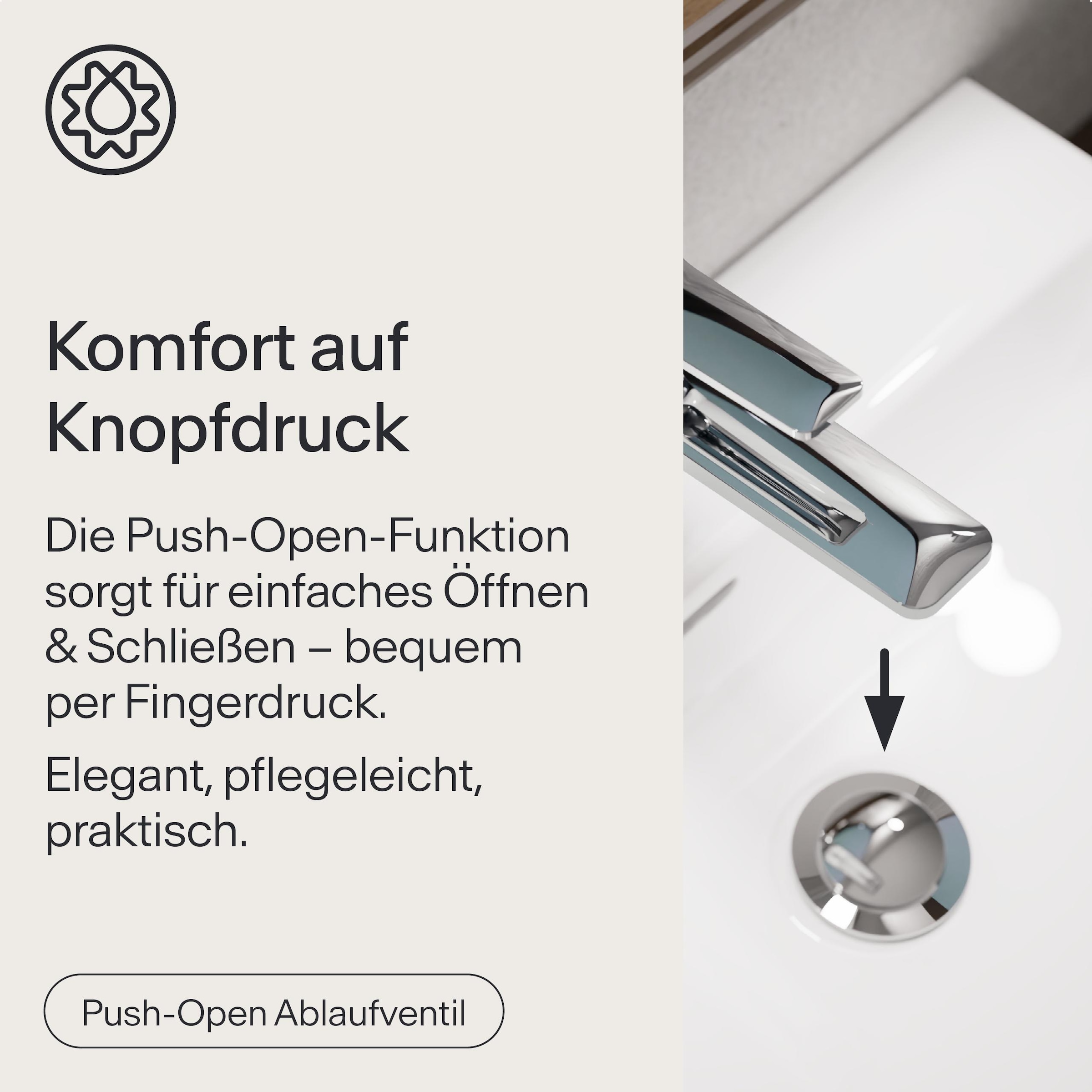 WASSERWERK Waschtischarmatur »WT 12« inkl. Popup, wassersparend