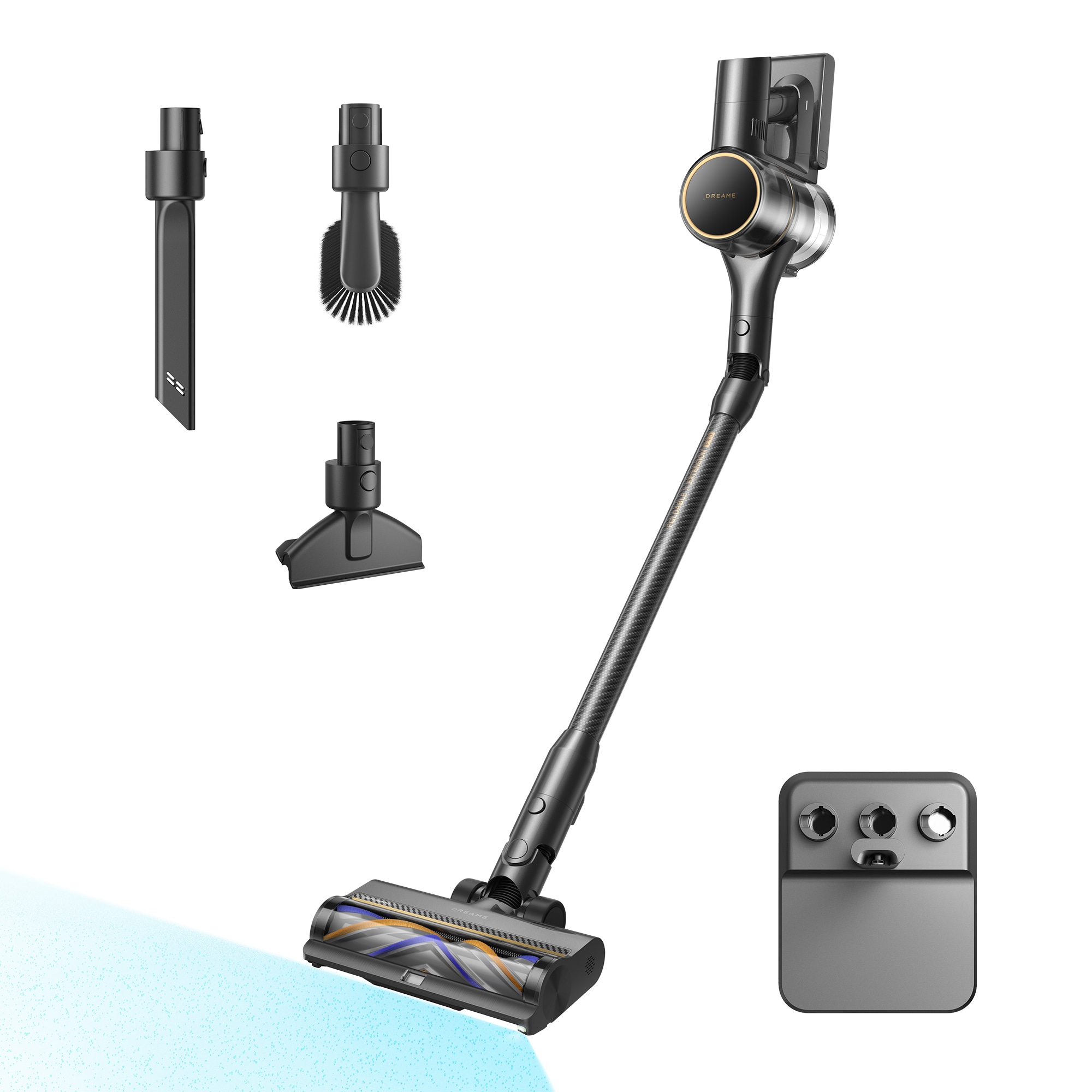 Dreame Akku-Hand-und Stielstaubsauger »R20 Pro« 26000 Pa, Anti-Haar, 99.9% Filter, LED, Flex 90°