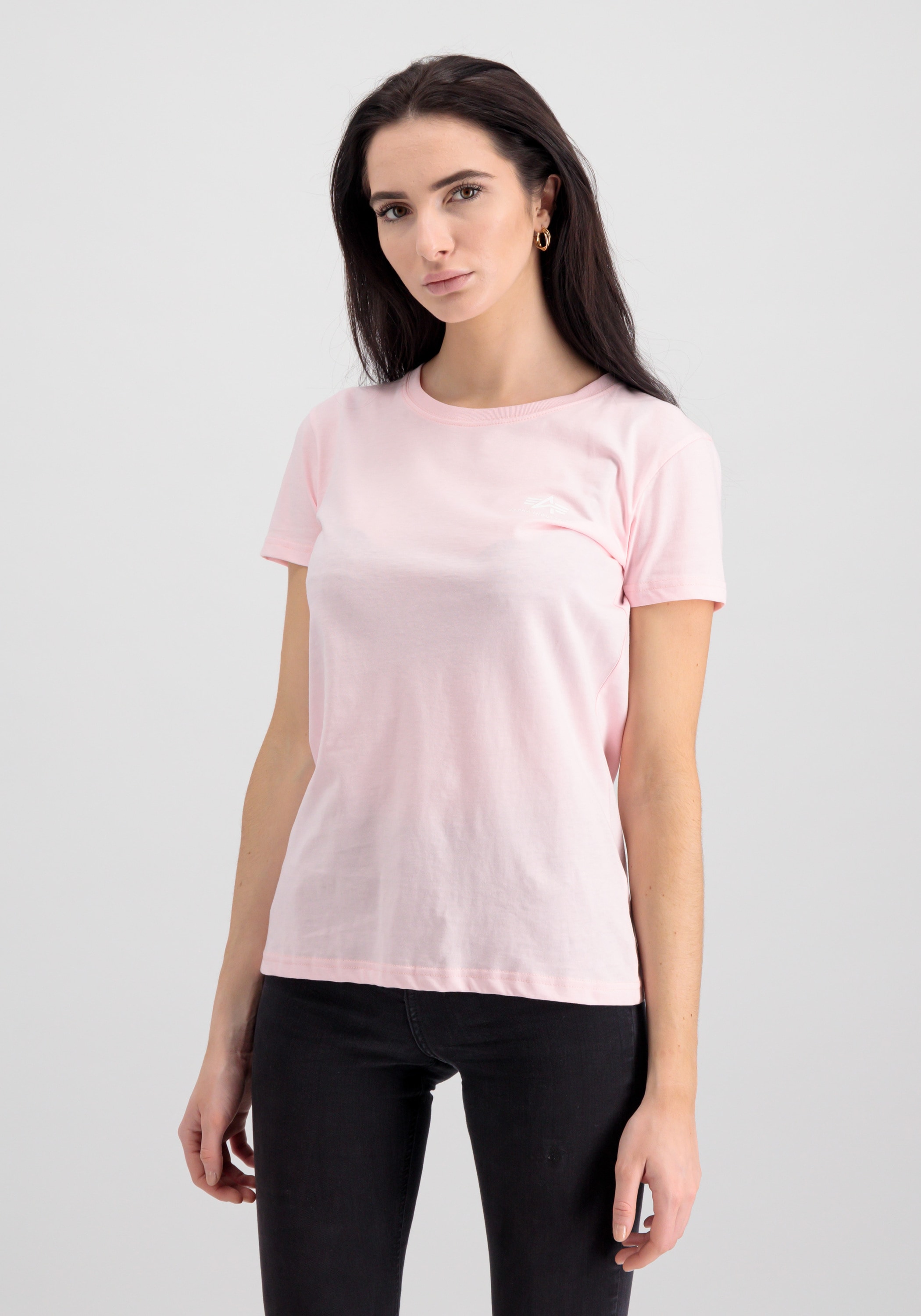 Alpha Industries T-Shirt »Alpha Industries Women - T-Shirts Basic T-Shirt SL W«
