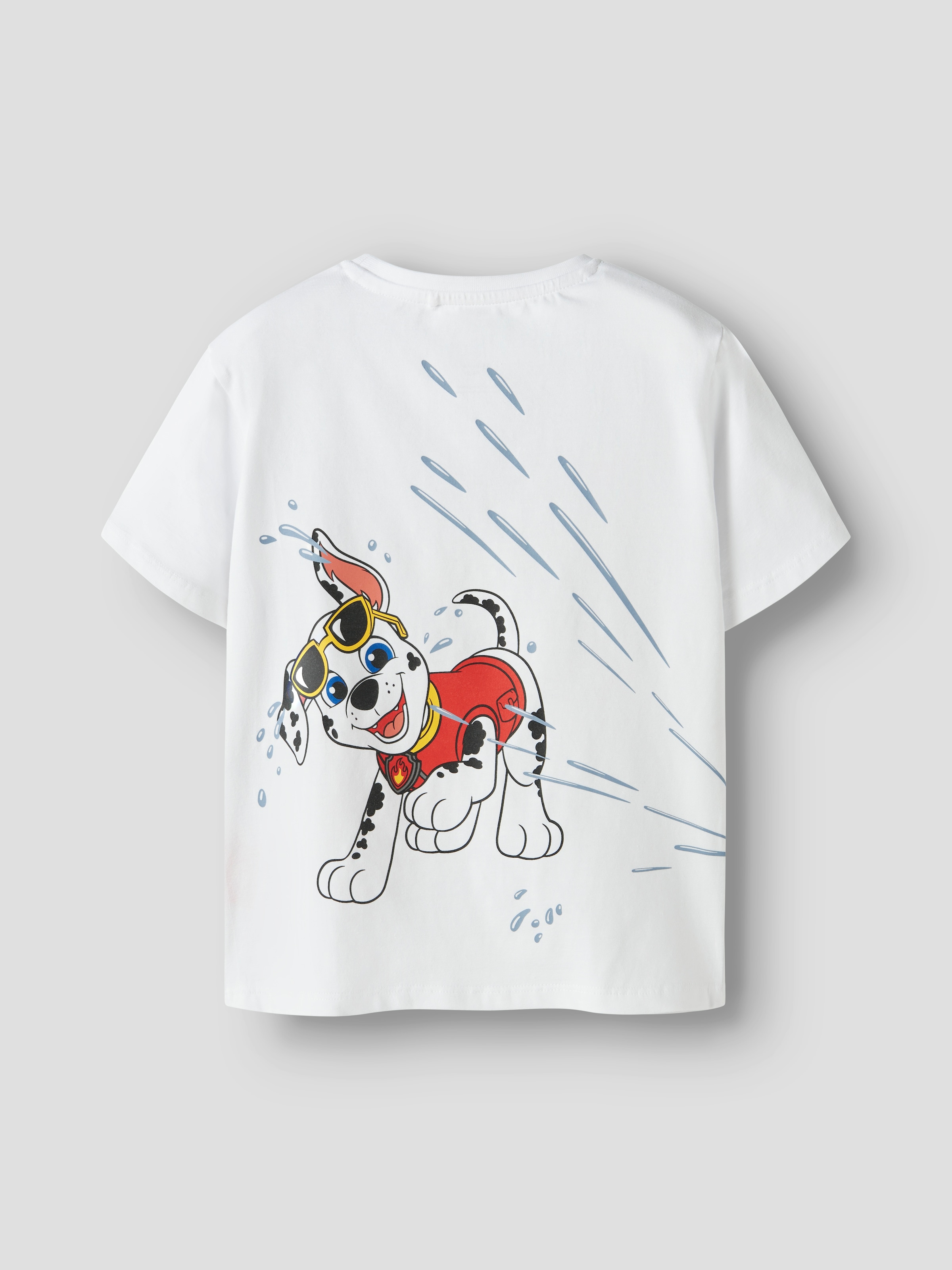 Name It T-Shirt »NMMMACAS PAW SS NREG TOP CPLG« Baumwollmischung, regular fit