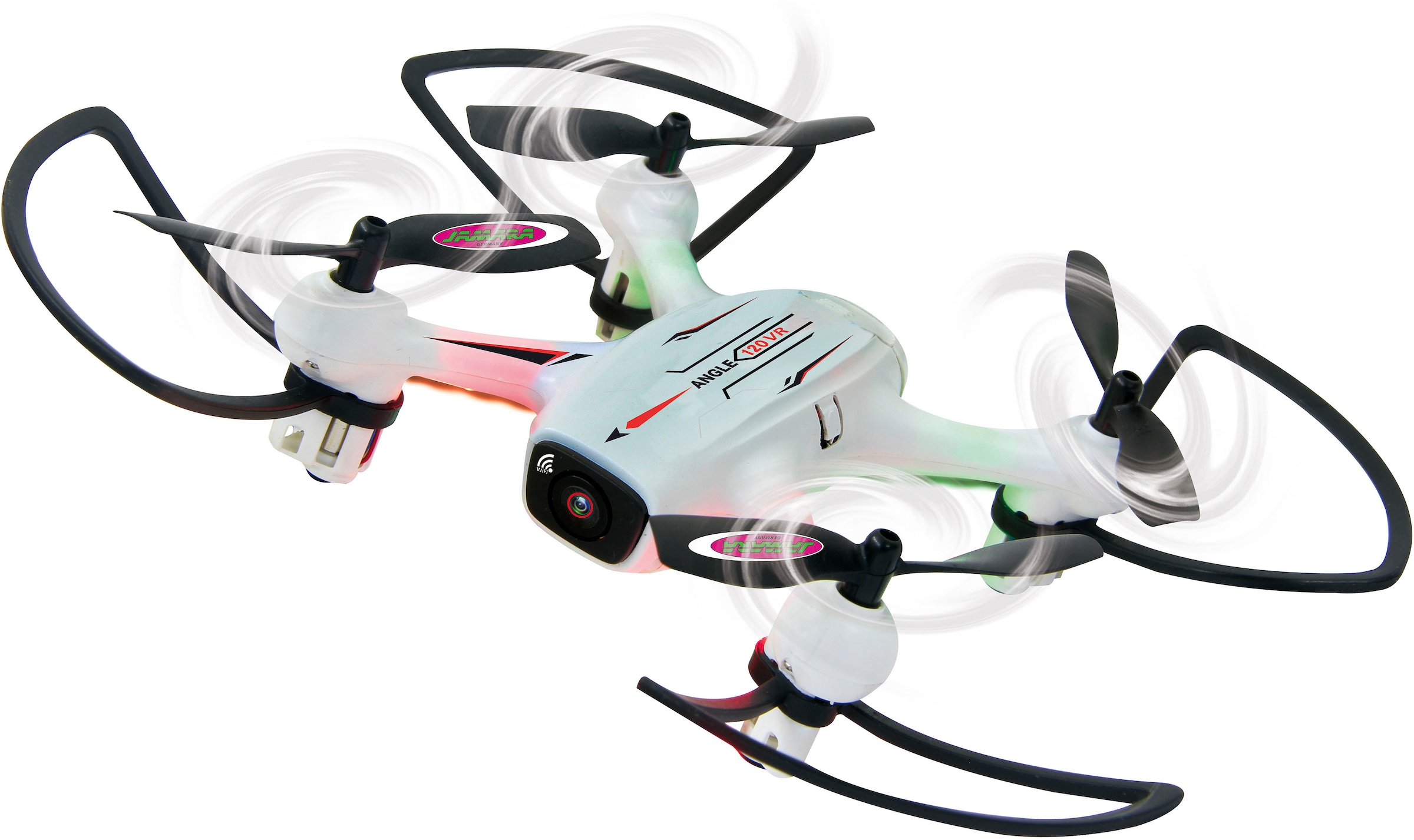 Jamara RC-Quadrocopter »Angle 120 VR Wide Angle Drone Altitude HD FPV Wifi«, mit LED-Licht