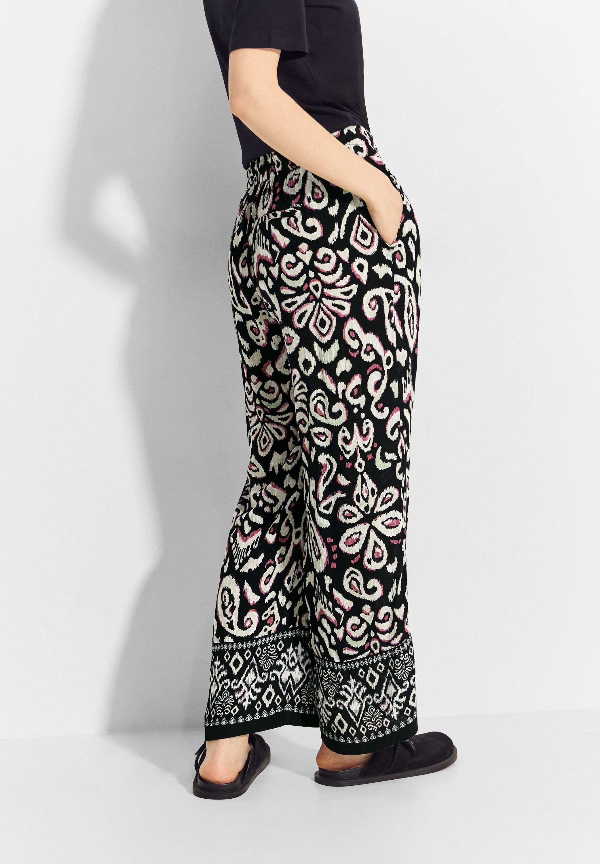 Cecil Culotte »Style Neele«, mit Ornament Muster