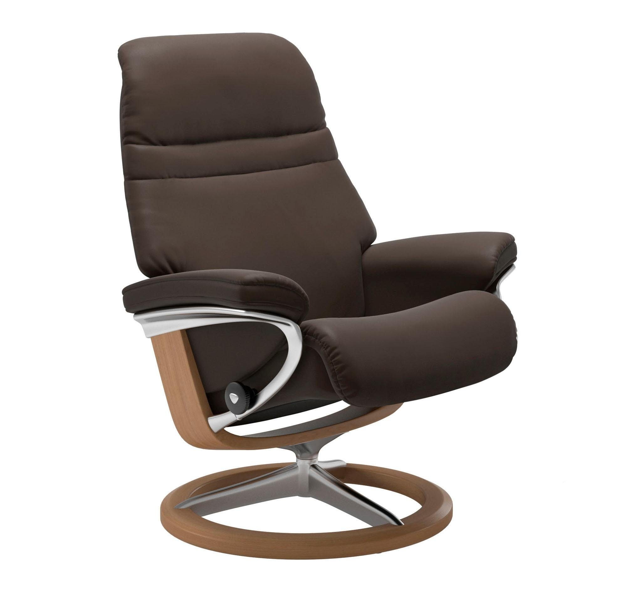 Stressless® Relaxsessel »Sunrise«, mit Signature Base, Größe M, Gestell Eiche