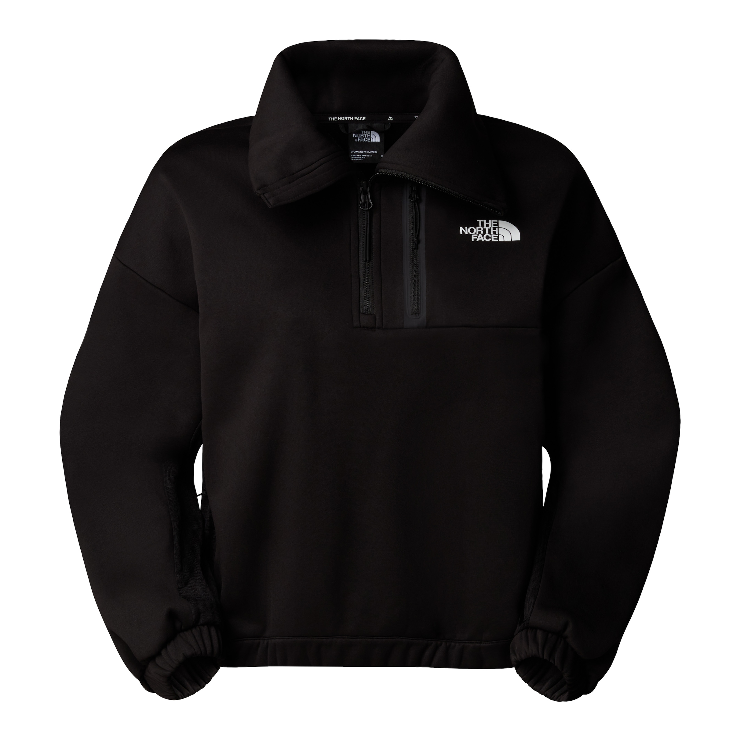 The North Face Fleecejacke »W MA FLEECE INTEREST 1/4 ZIP« sportlicher Stil, für Fitness und Training, für Erwachsene