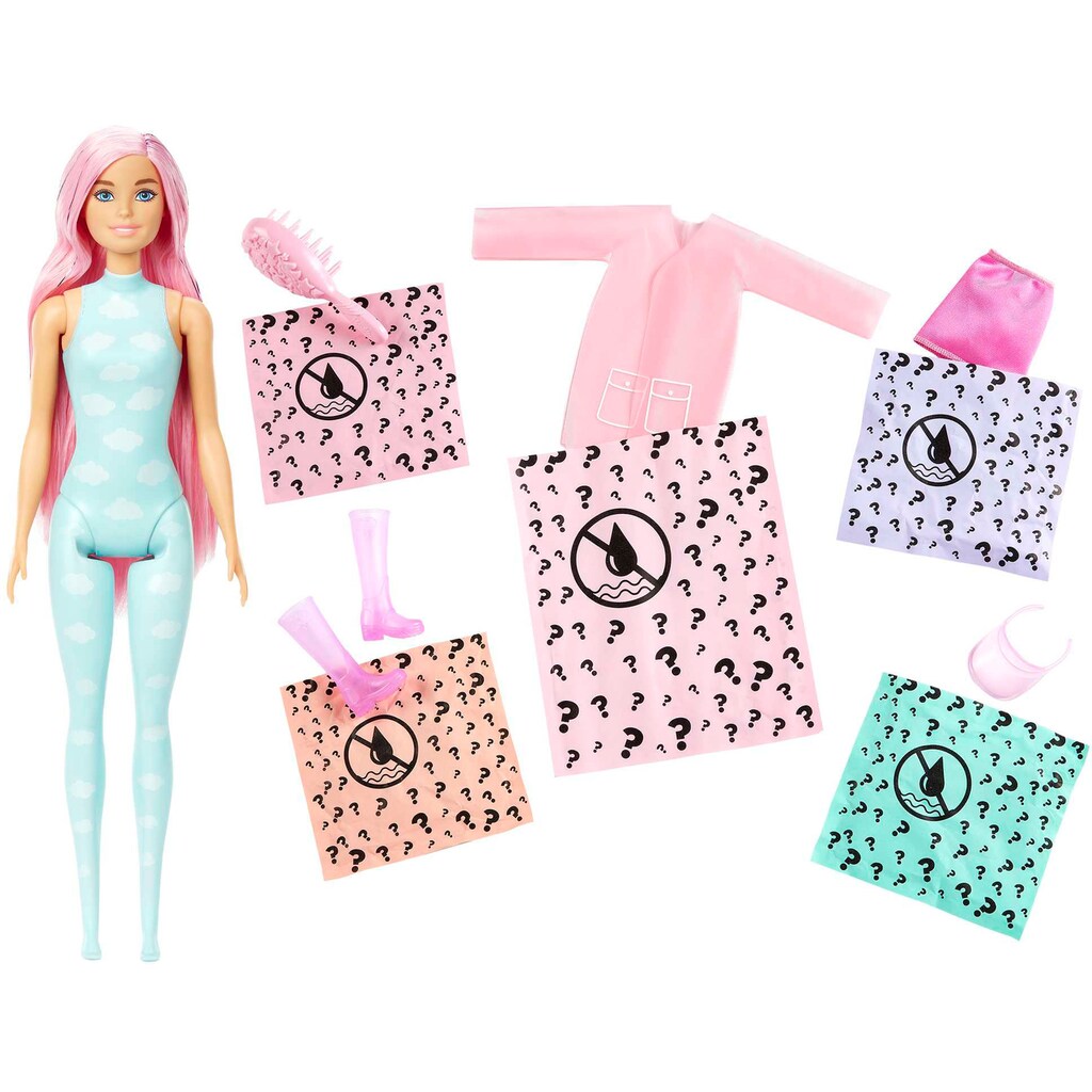 Barbie Anziehpuppe »Color Reveal Regen oder Sonnenschein Serie Sortiment«