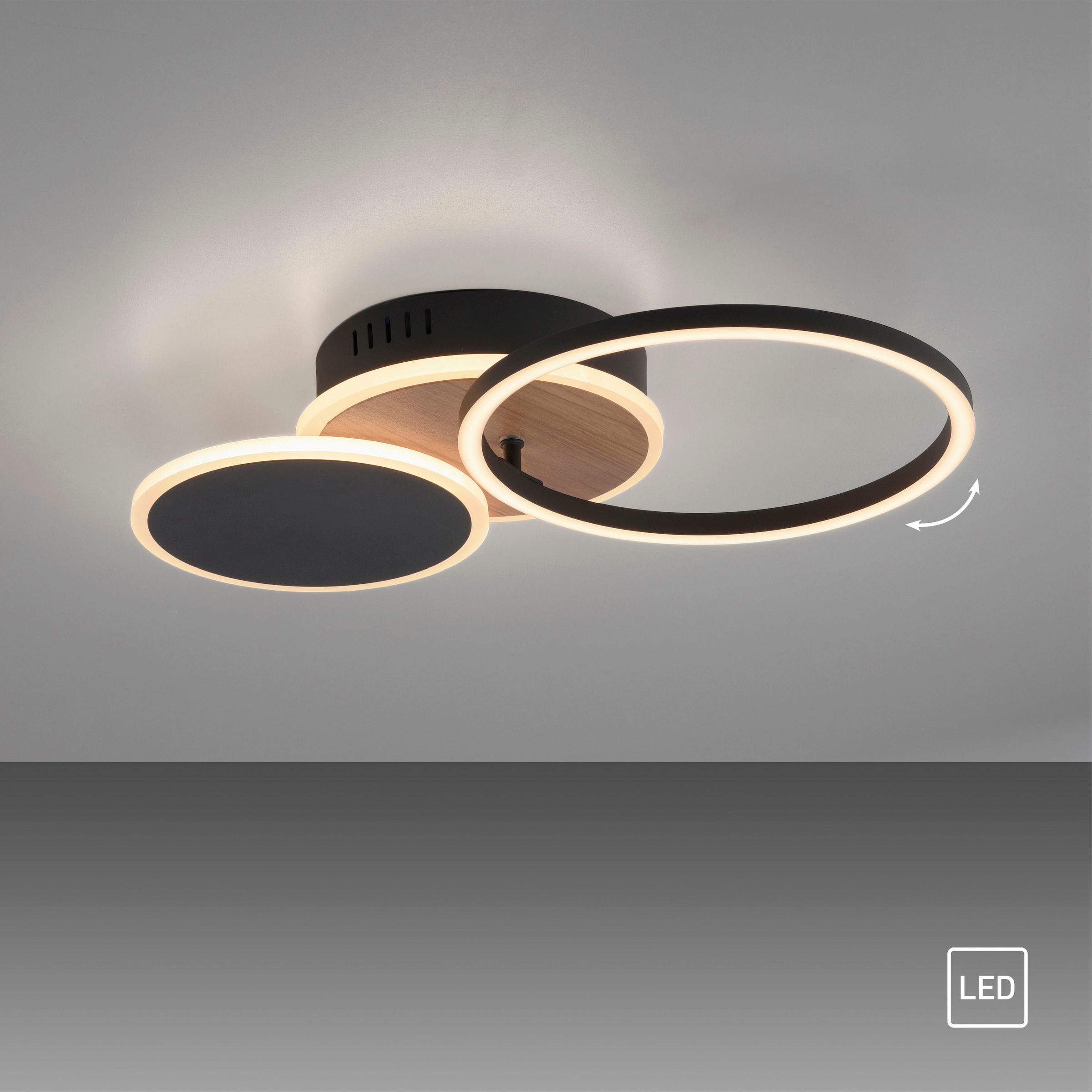 Leuchten Direkt Deckenleuchte »SEVENT«, 1 flammig-flammig, LED online  kaufen | mit 3 Jahren XXL Garantie | Deckenlampen