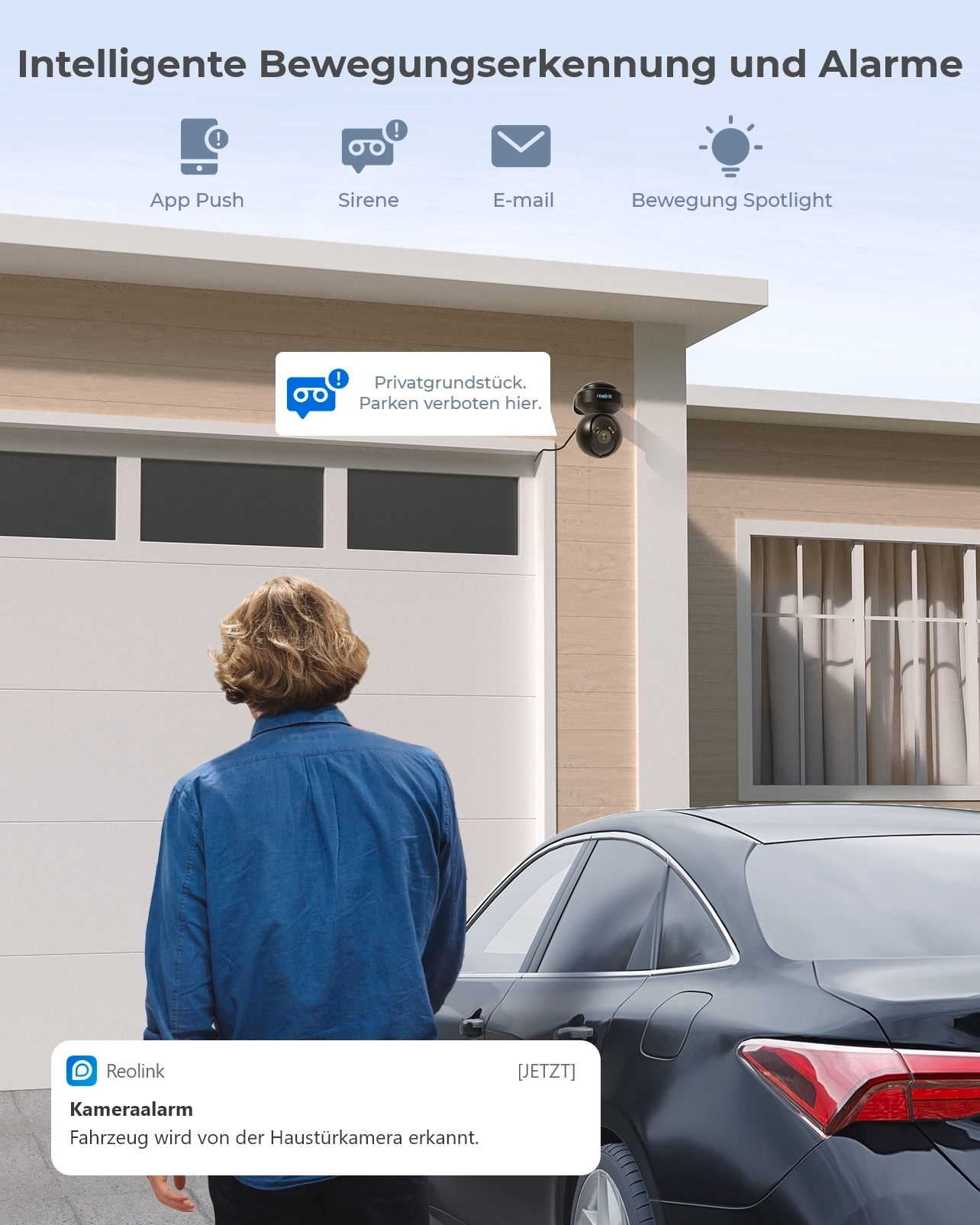 Reolink Überwachungskamera »E Series E540-B WiFi-Outdoor«, Außenbereich
