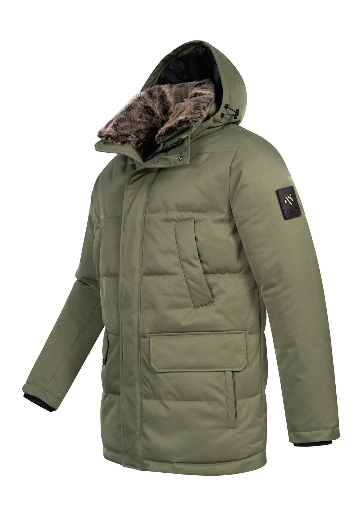 Alessandro Salvarini Winterjacke »A. Salvarini warme Herren Winterjacke wasserabweisend AS456«