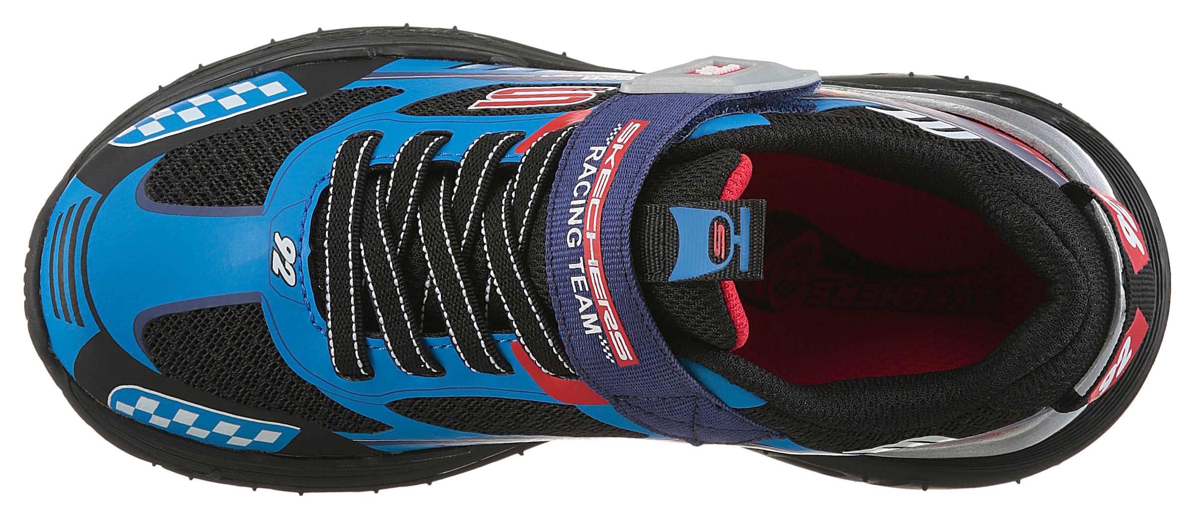 Skechers Sneaker »SKECH TRACKS«  Sneaker, Freizeitschuh mit Rennwagen, Größenschablone zum Download