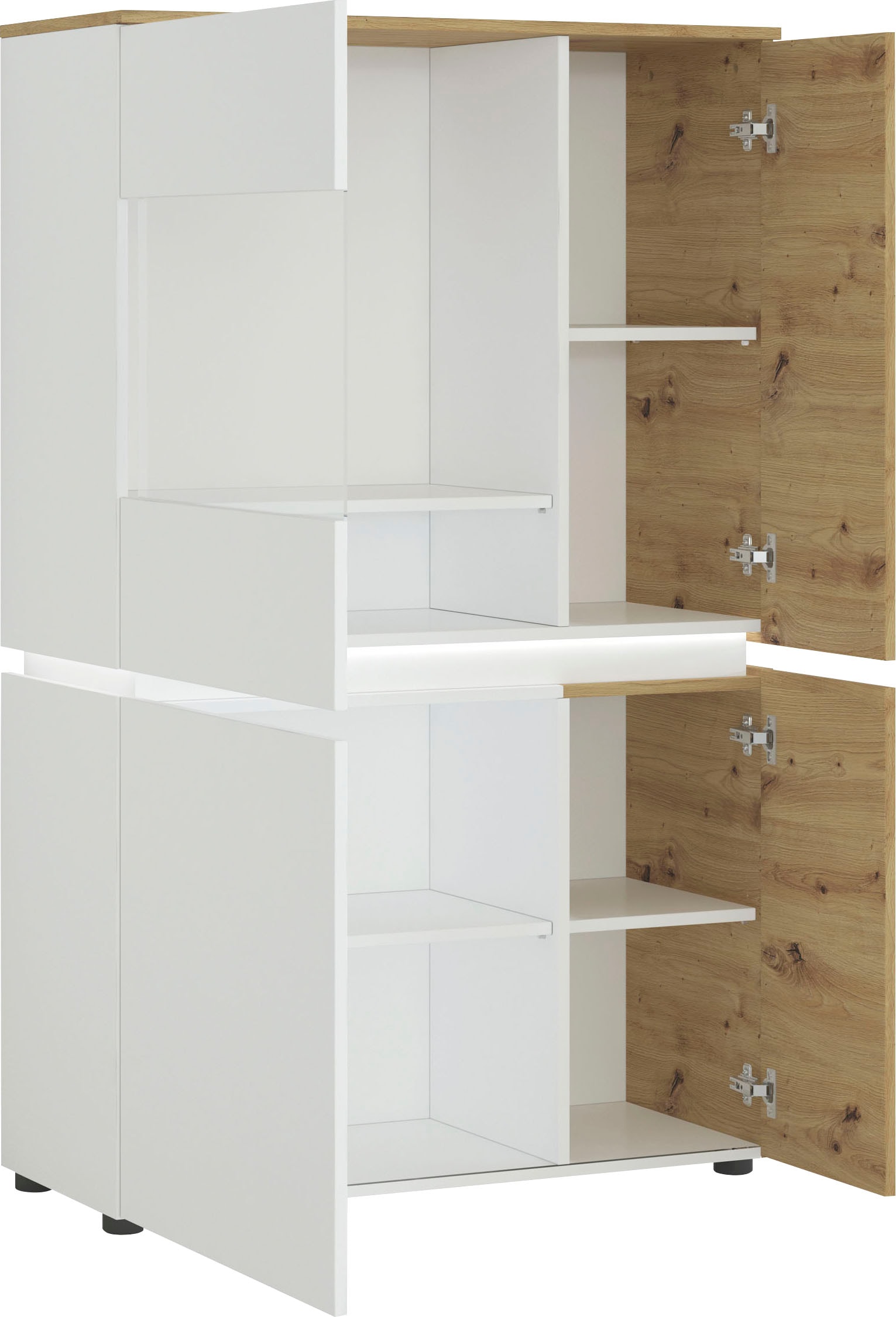 Home affaire Vitrine »Luci« Höhe 146 cm