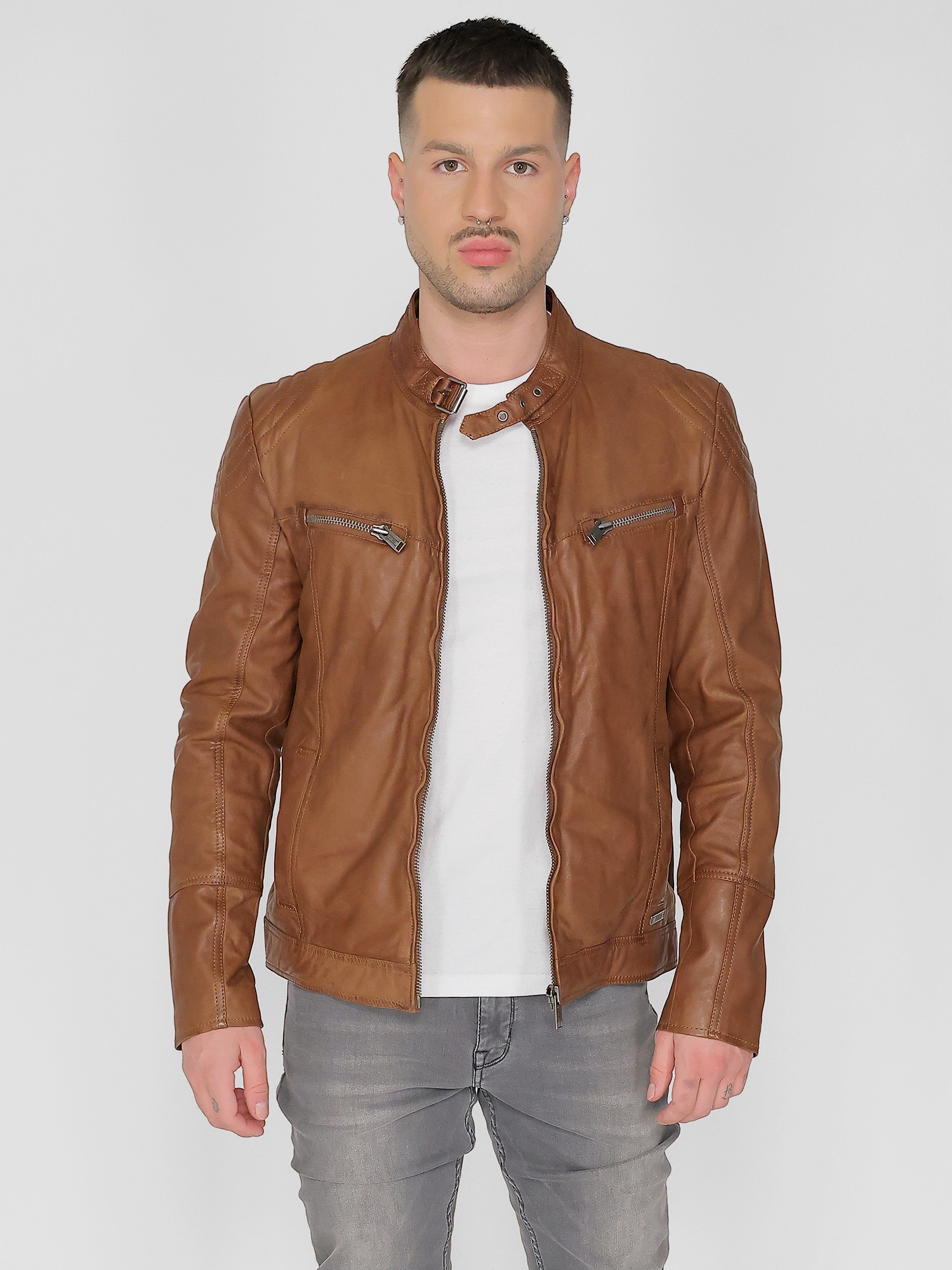 MUSTANG Lederjacke »Lederjacke 31021312«