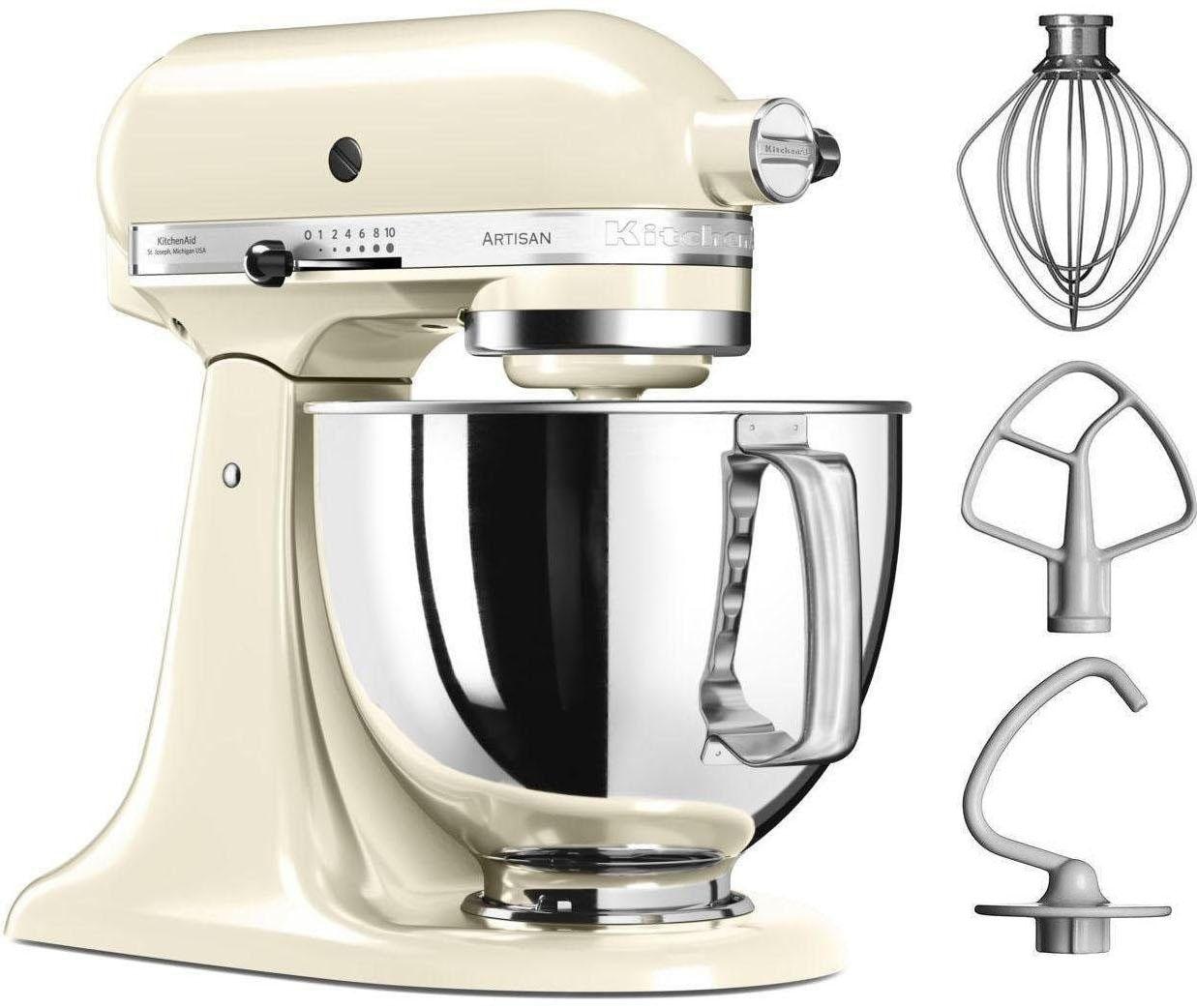 KitchenAid Küchenmaschine »5KSM125EAC ALMOND CREAM« mit 3 Jahren XXL  Garantie