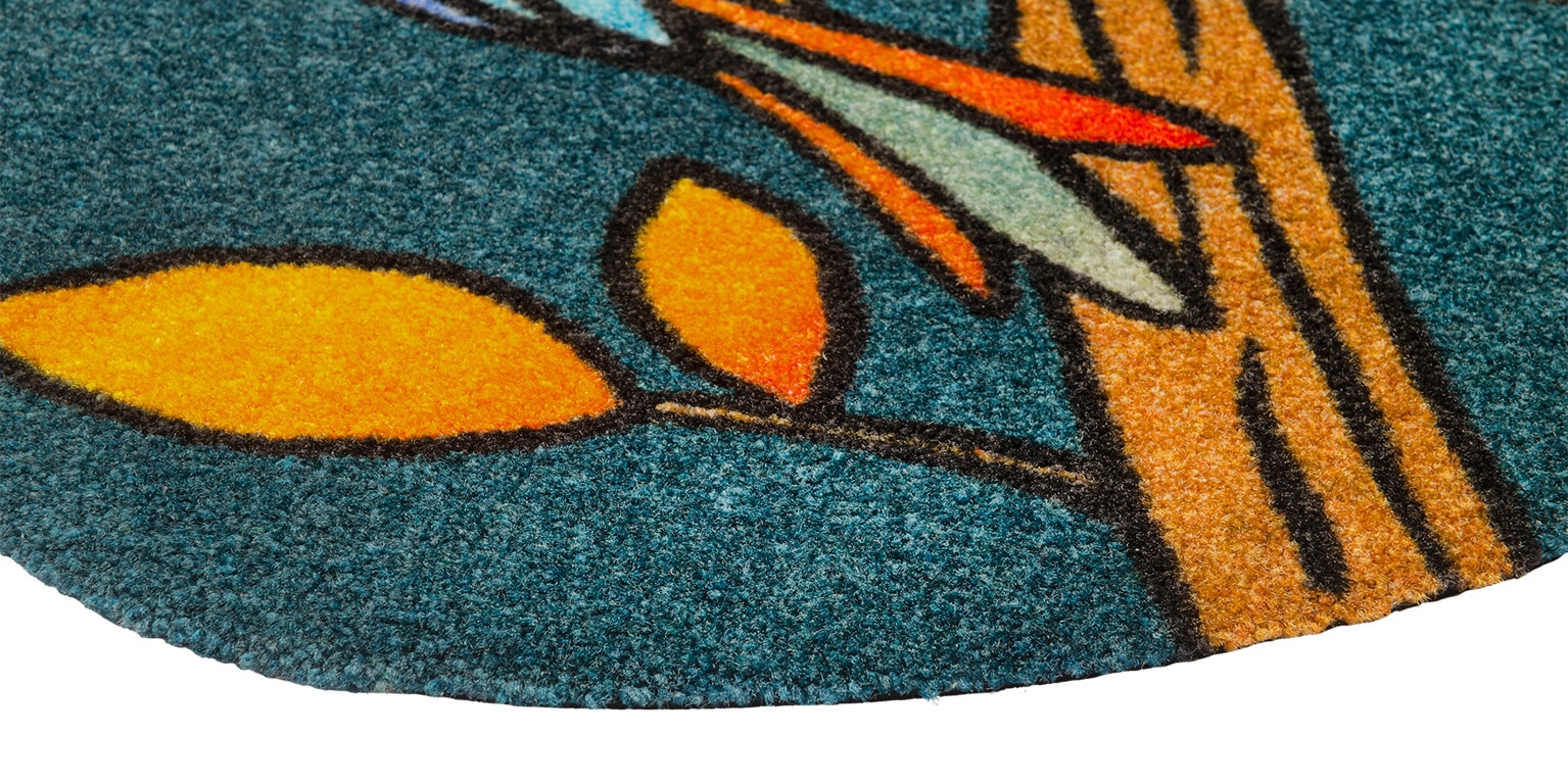 wash+dry by Kleen-Tex Teppich »Morning Choir« rechteckig 9 mm Höhe