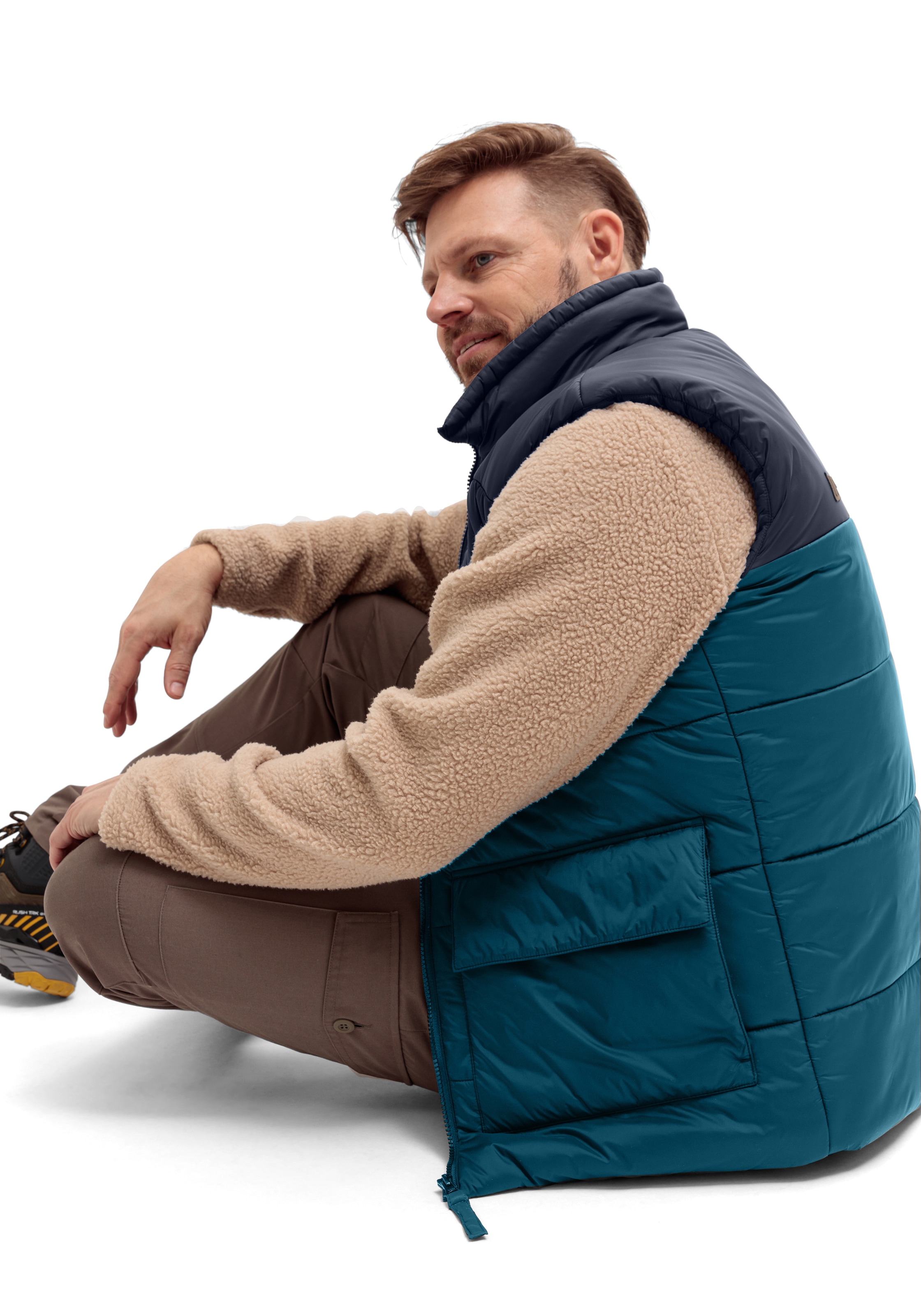 Maier Sports Funktionsweste »Heatcore Vest M« warme Herren Weste windabweisend u. atmungsaktiv