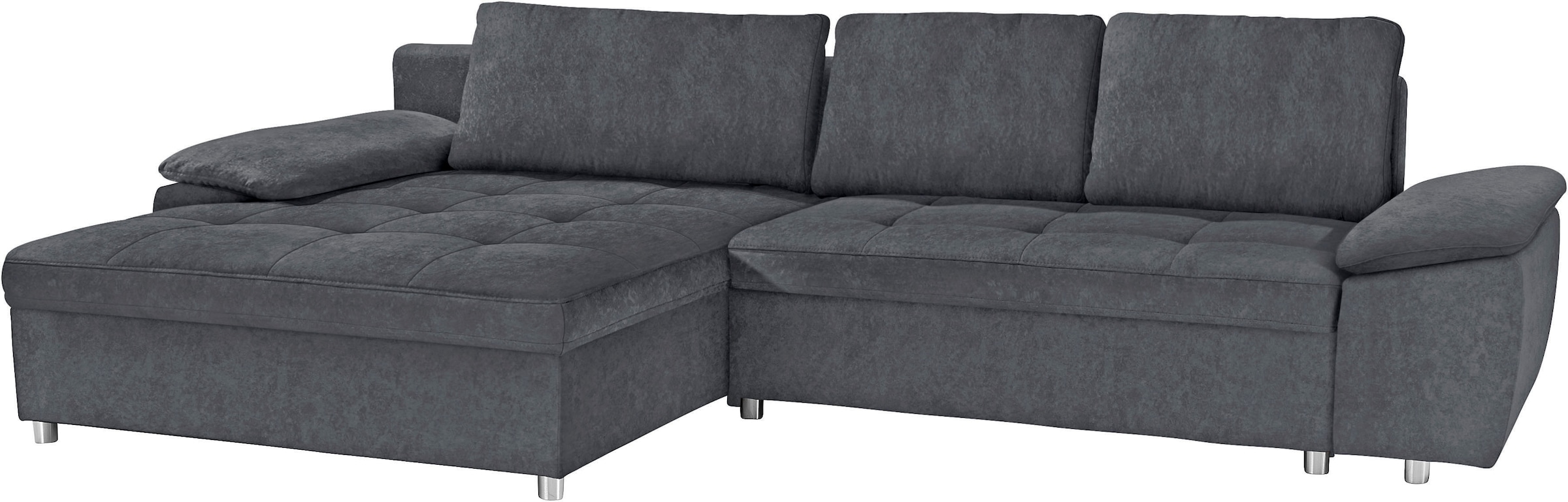 sit&more Ecksofa »Labene L-Form«, wahlweise mit Bettfunktion und Bettkasten, auch als XXL-Variante