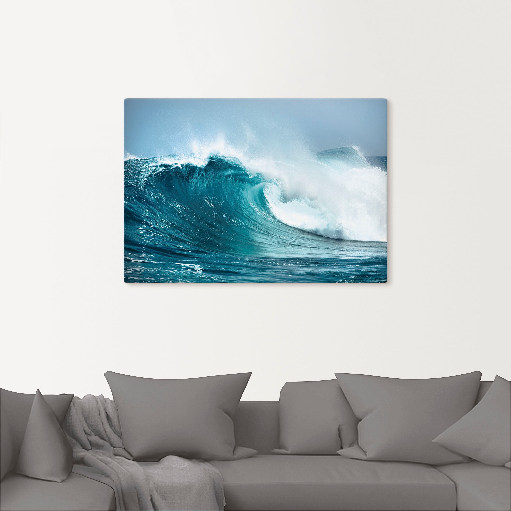 Artland Wandbild »Ozeanwelle«, Gewässer, (1 St.), als Leinwandbild, Poster, Wandaufkleber in verschied. Größen